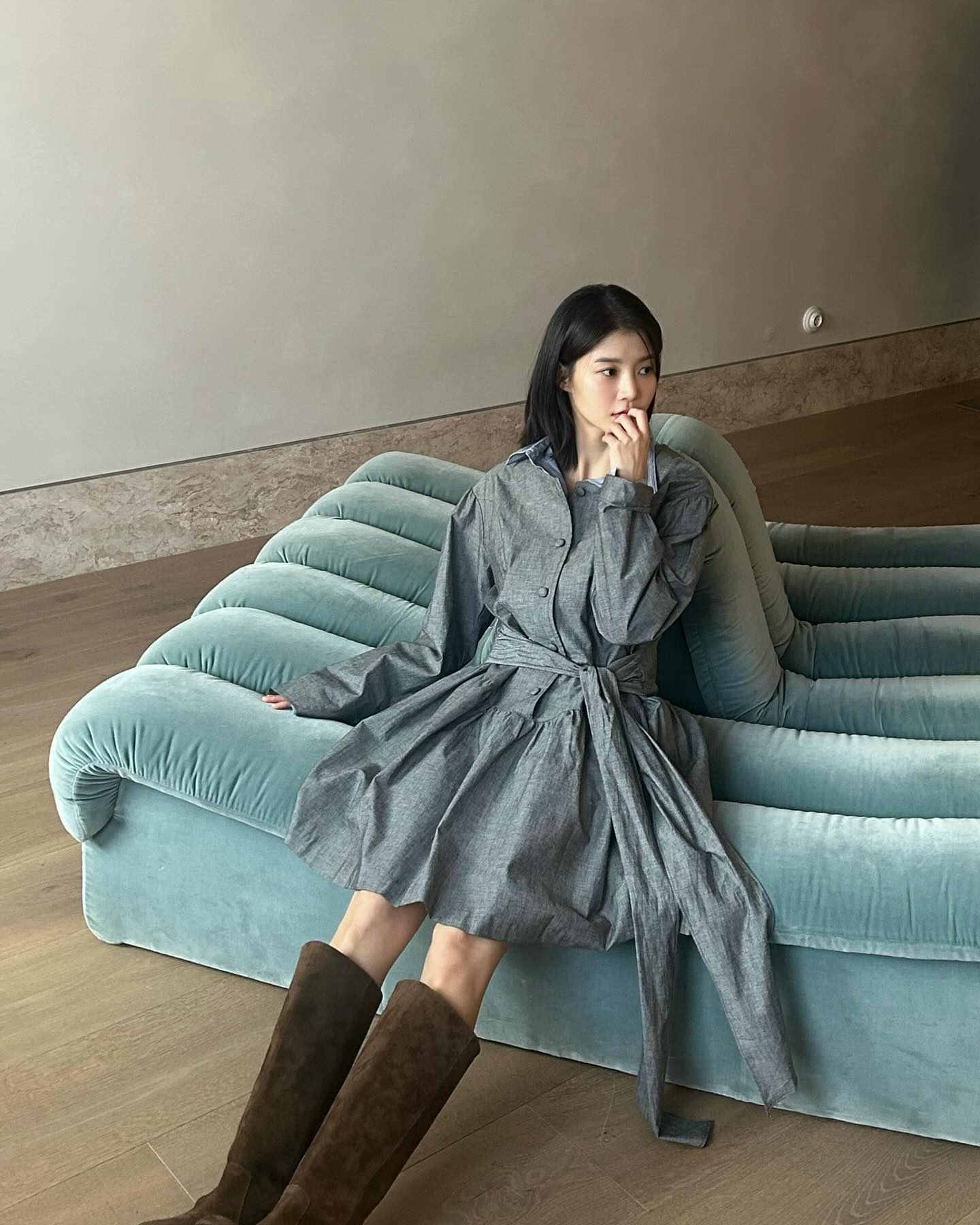 이제 부츠 신어도 땀 안차👍브라운 부츠로 가을 끝자락 즐기자👢 이미지