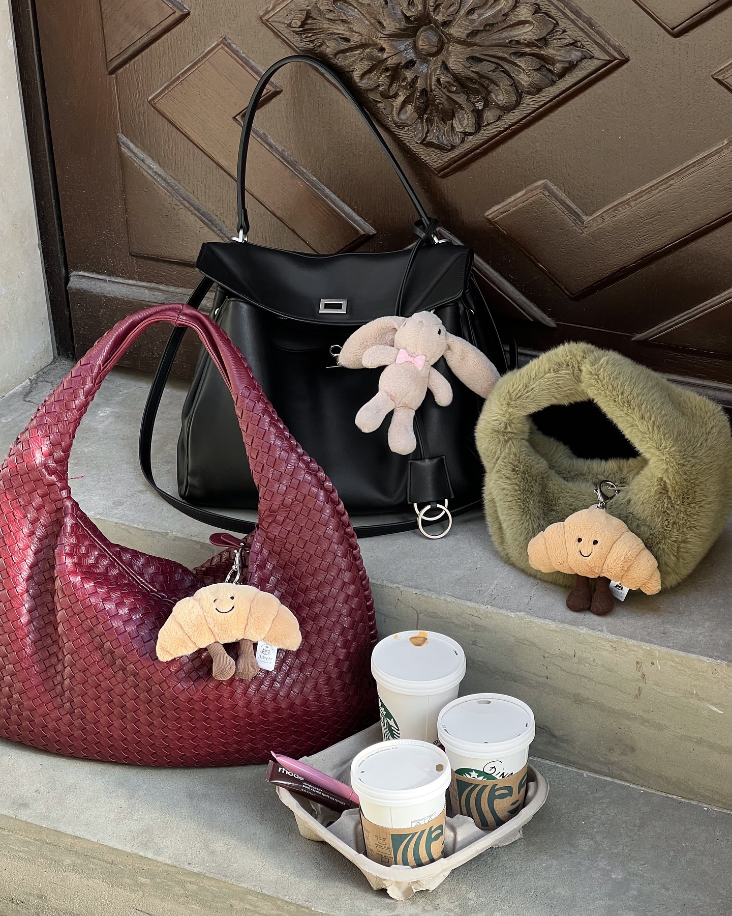 빵순이 전용🤎크루아상 키링🥐 이미지