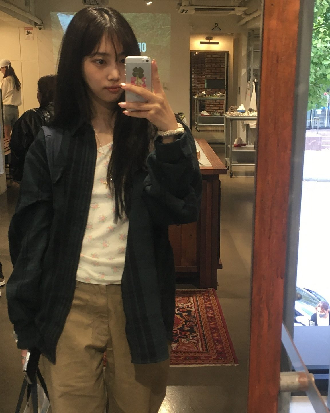 입기만 해도 힙한💚카키 팬츠 이미지7