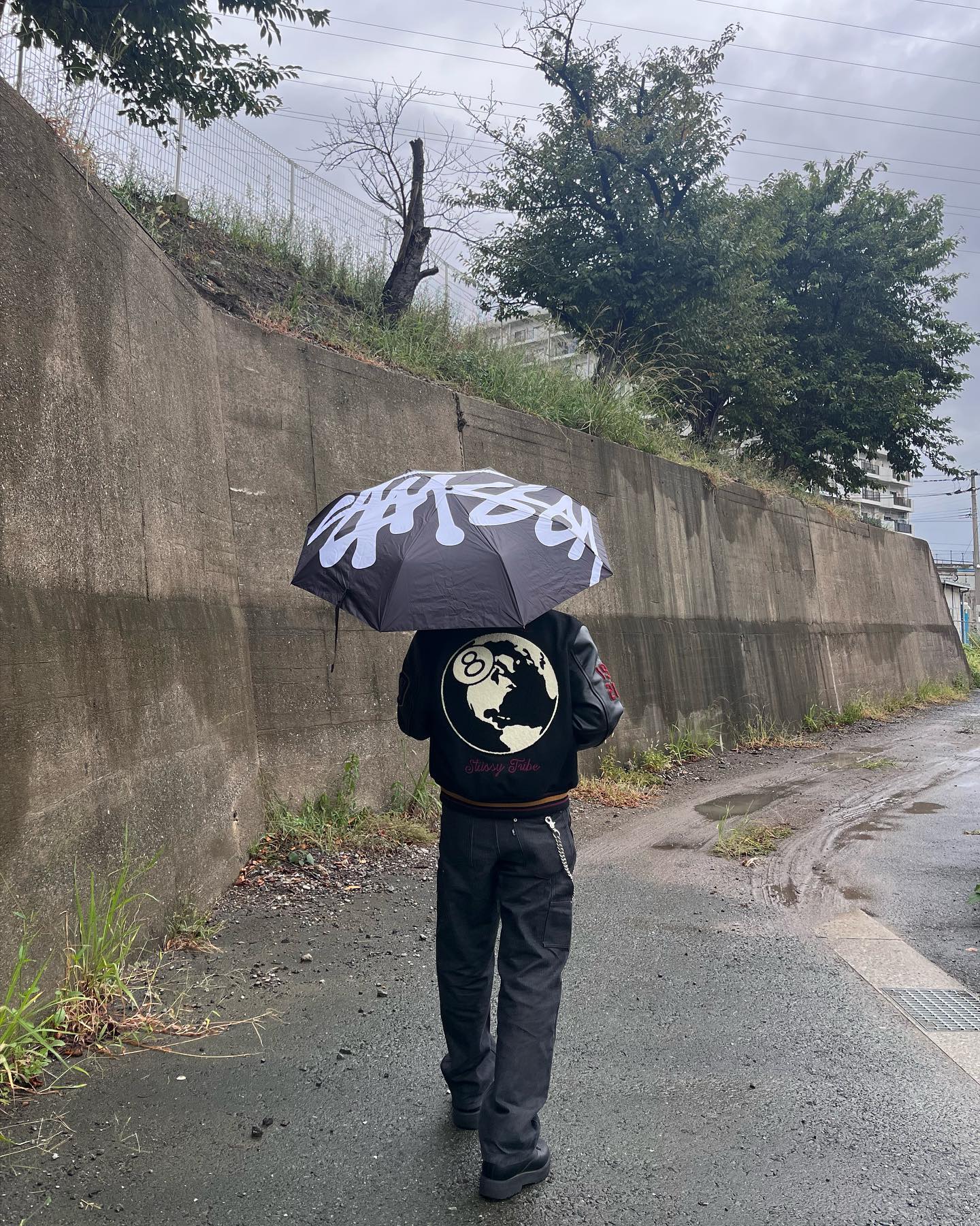 우산 들어도 델룩은 남겨야지☔️ 이미지