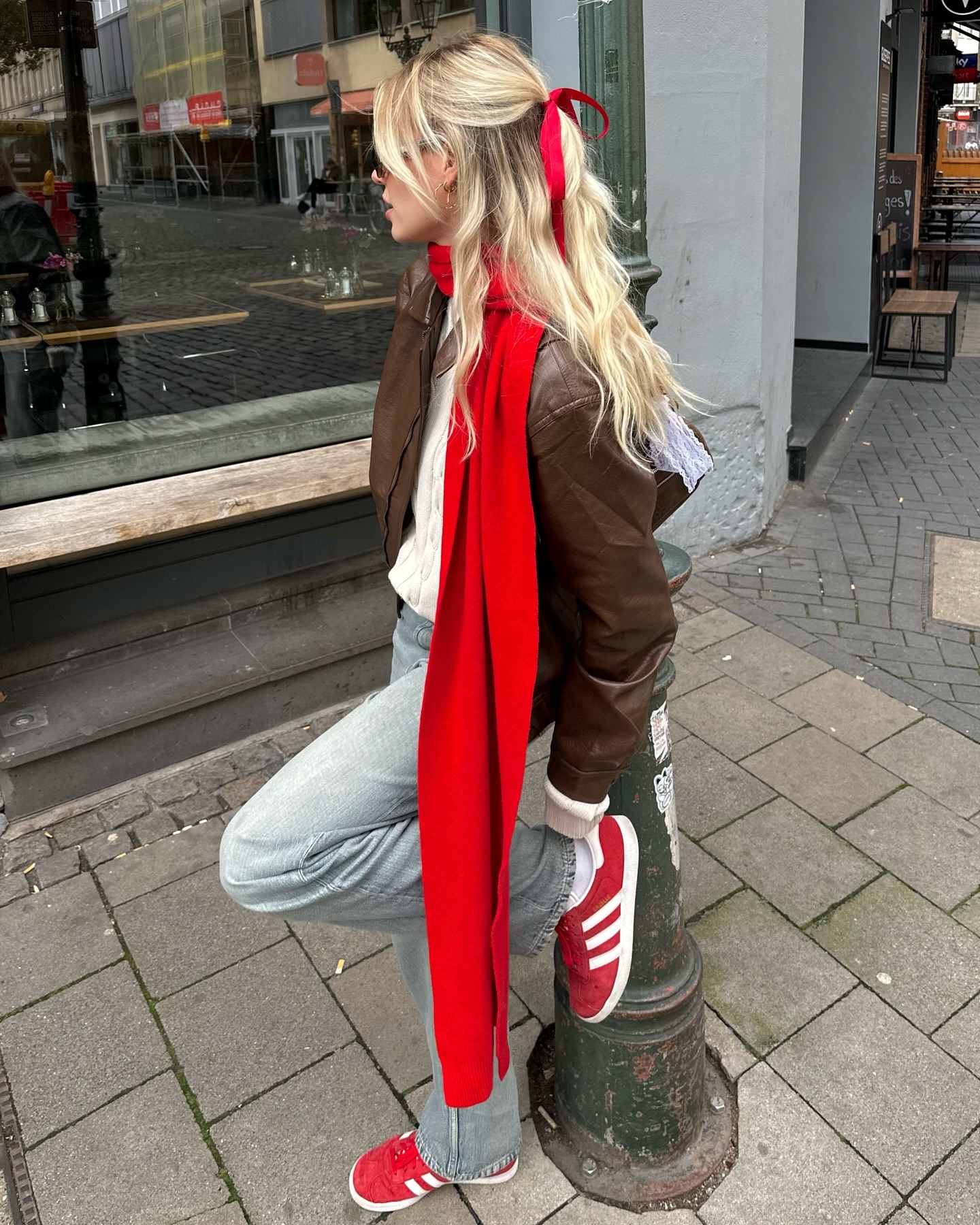 읏추🥶❄️가을룩에 머플러 둘러🧣 이미지6
