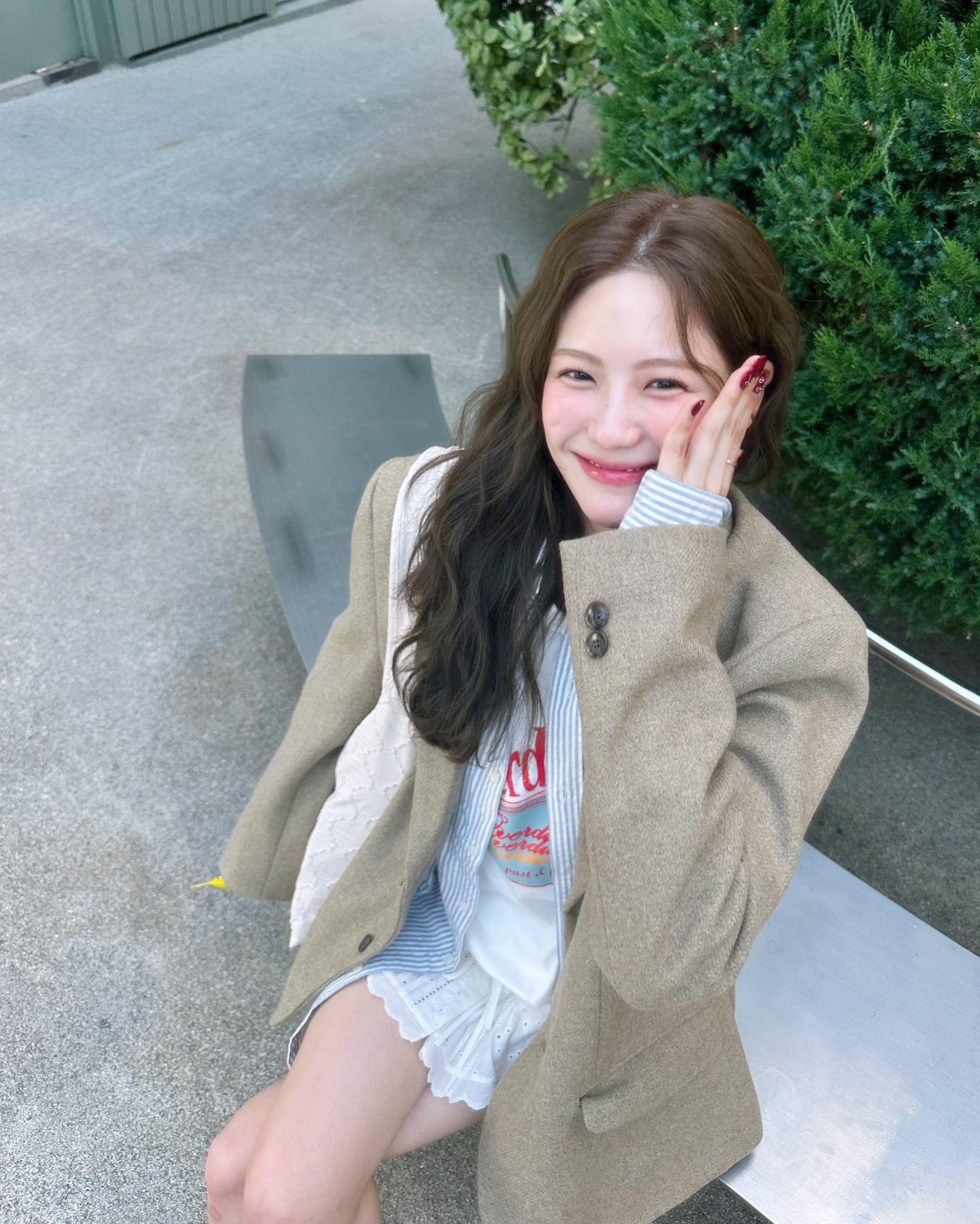 가을이 좋은🤎조아람의 가을룩 이미지4