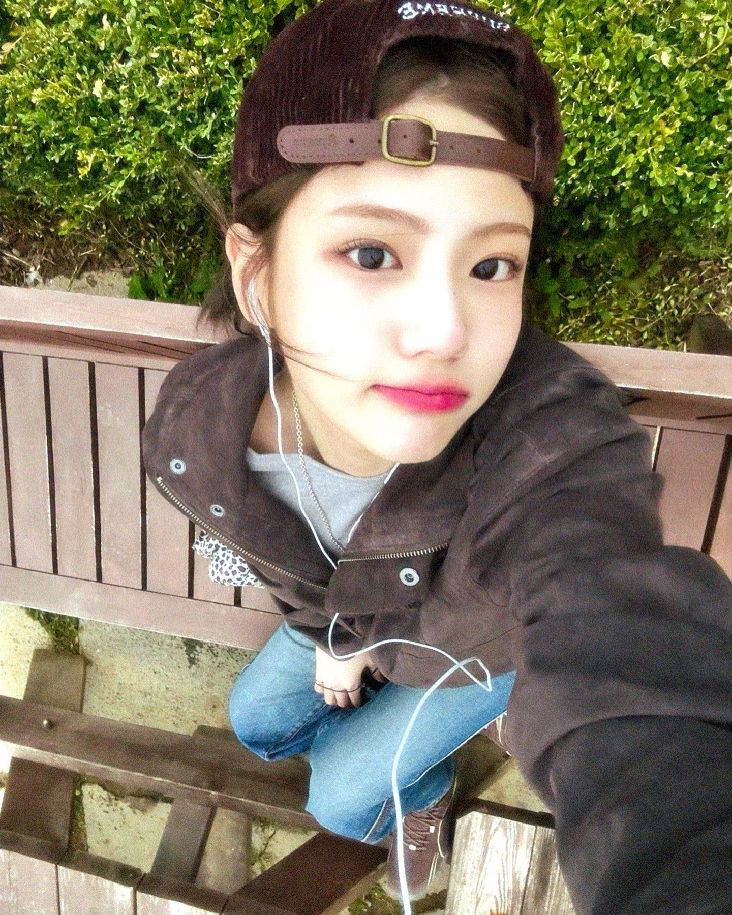 가을이 좋은🤎조아람의 가을룩 이미지2