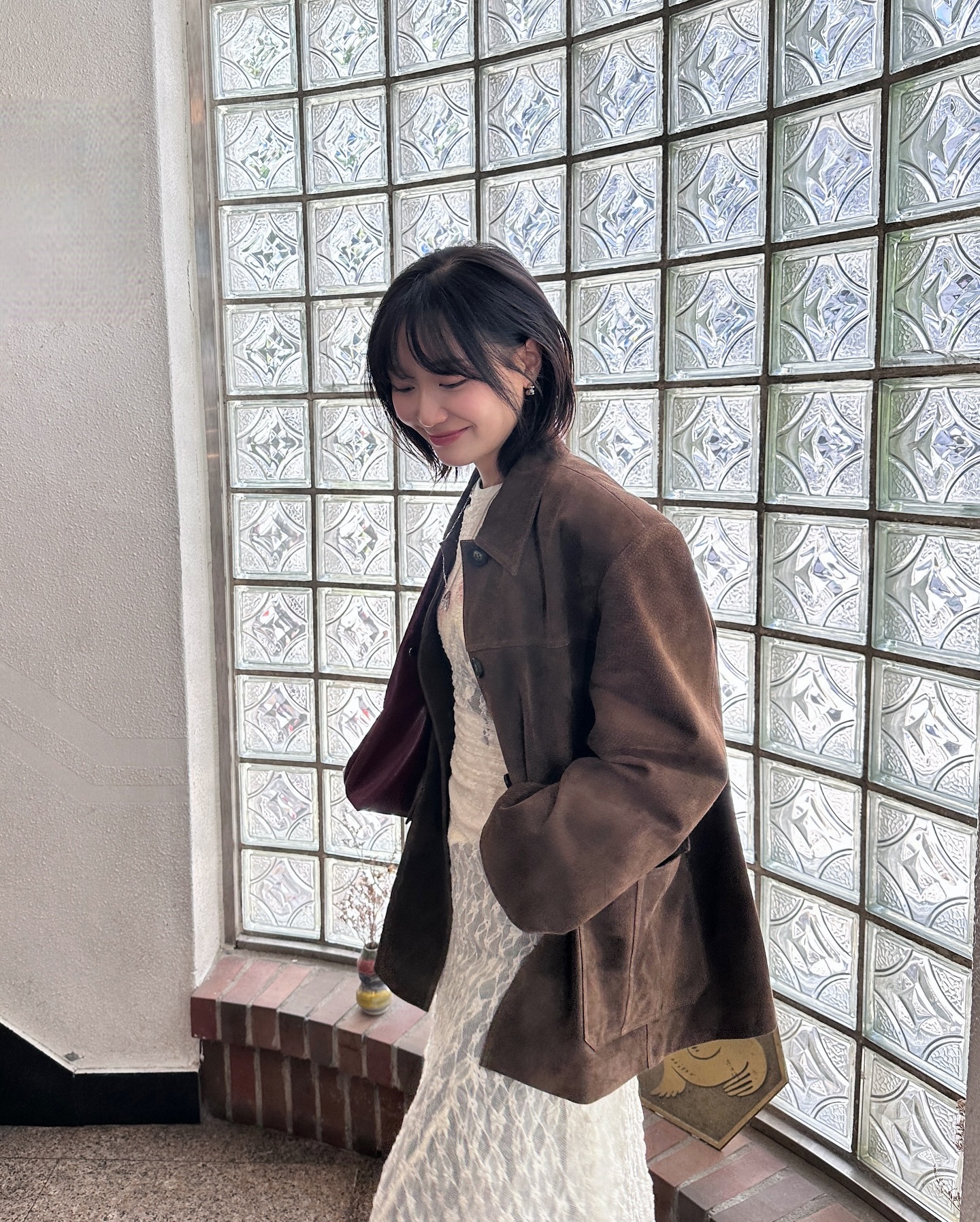 겹쳐입는 맛👗👖레이스 스커트 이미지