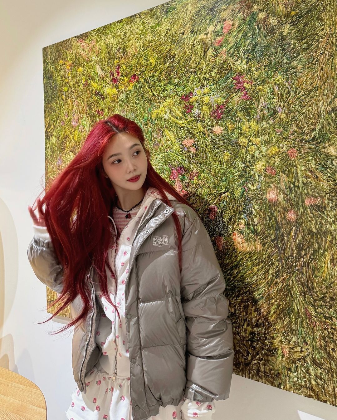 도톰한 조이 패딩룩💚🖤미리 챙겨 이미지