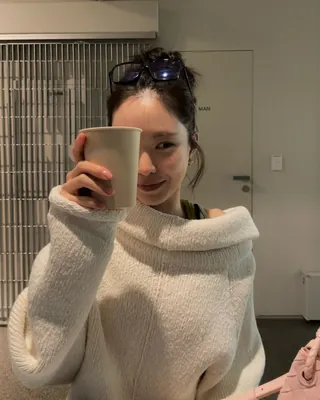 폭닥폭닥 니트는 아이보리로🤍 이미지