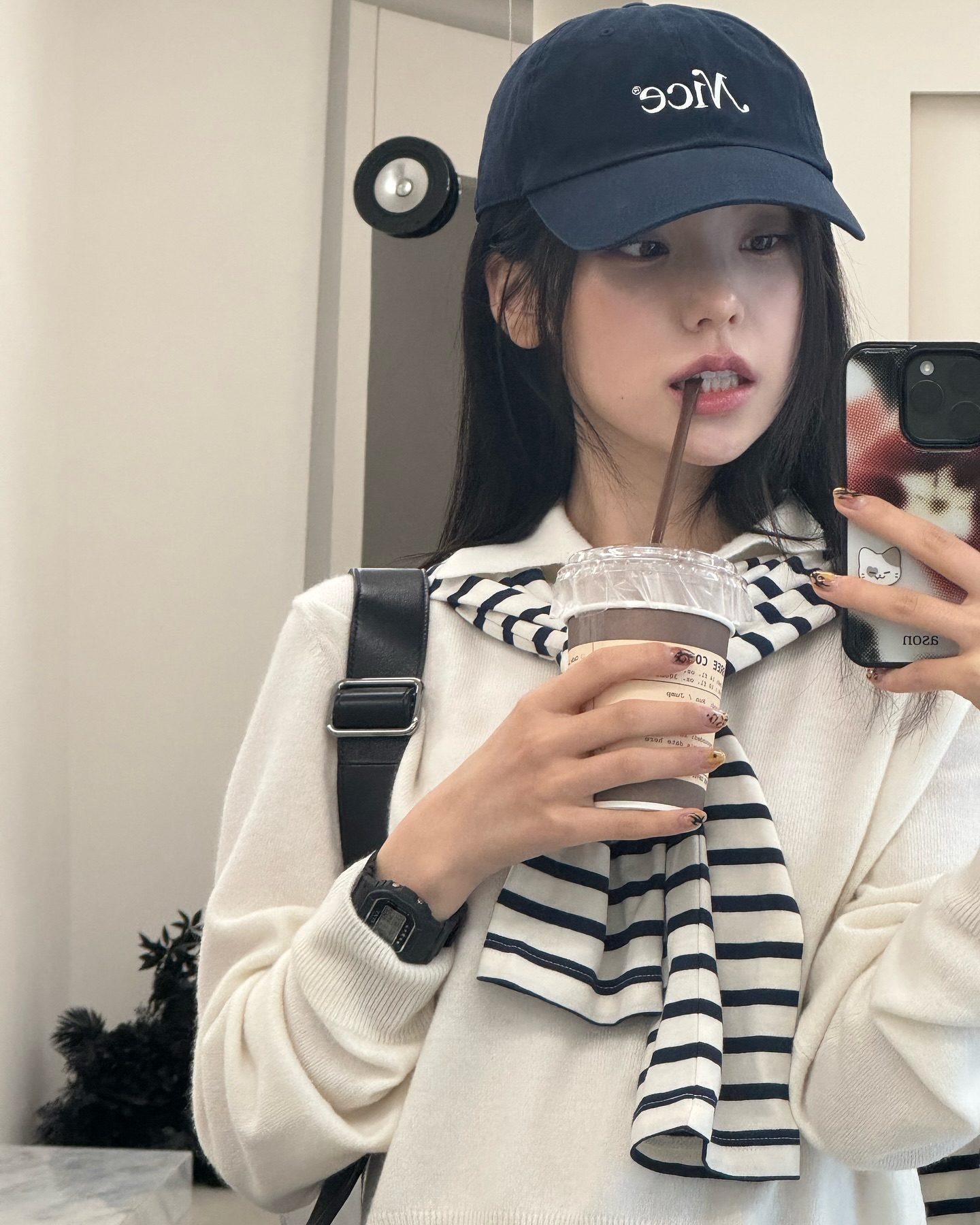 일교차 심할 땐☀️🩶가디건 어깨에 이미지5