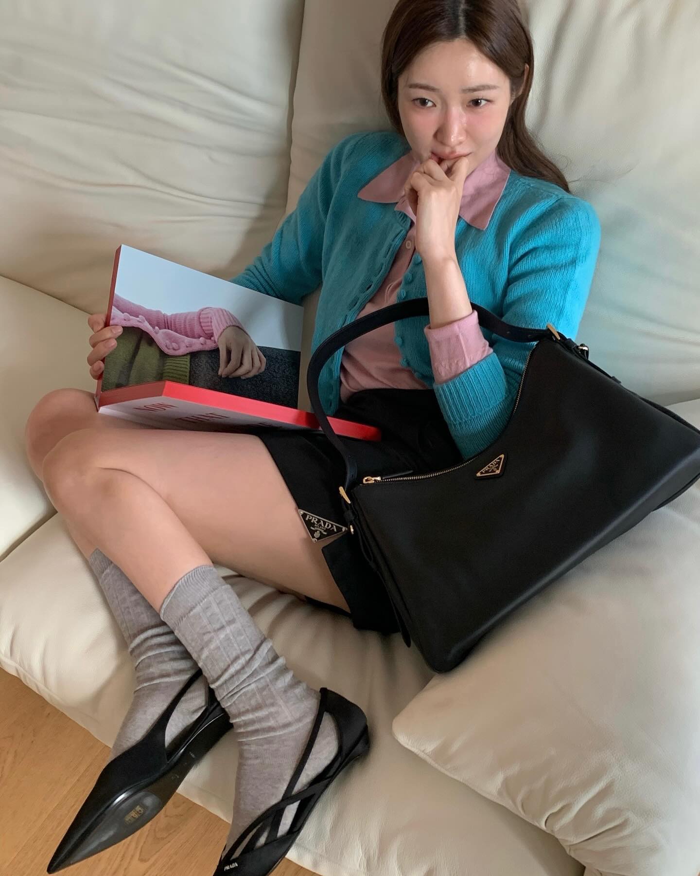 차가움과 따뜻함이 공존하는🩷핑크 블러셔 메이크업💋 이미지4