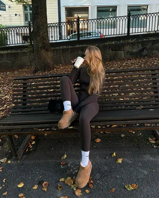 레깅스에 어그신고 운동가자🖤 이미지
