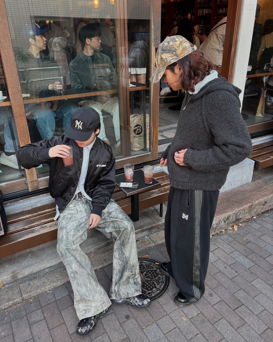 멋과 보온성 챙기는 니트후디☕️ 이미지2