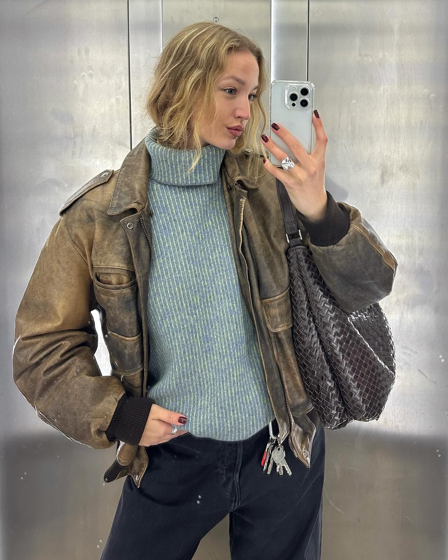 목도리 대신 목폴라니트🧶 이미지