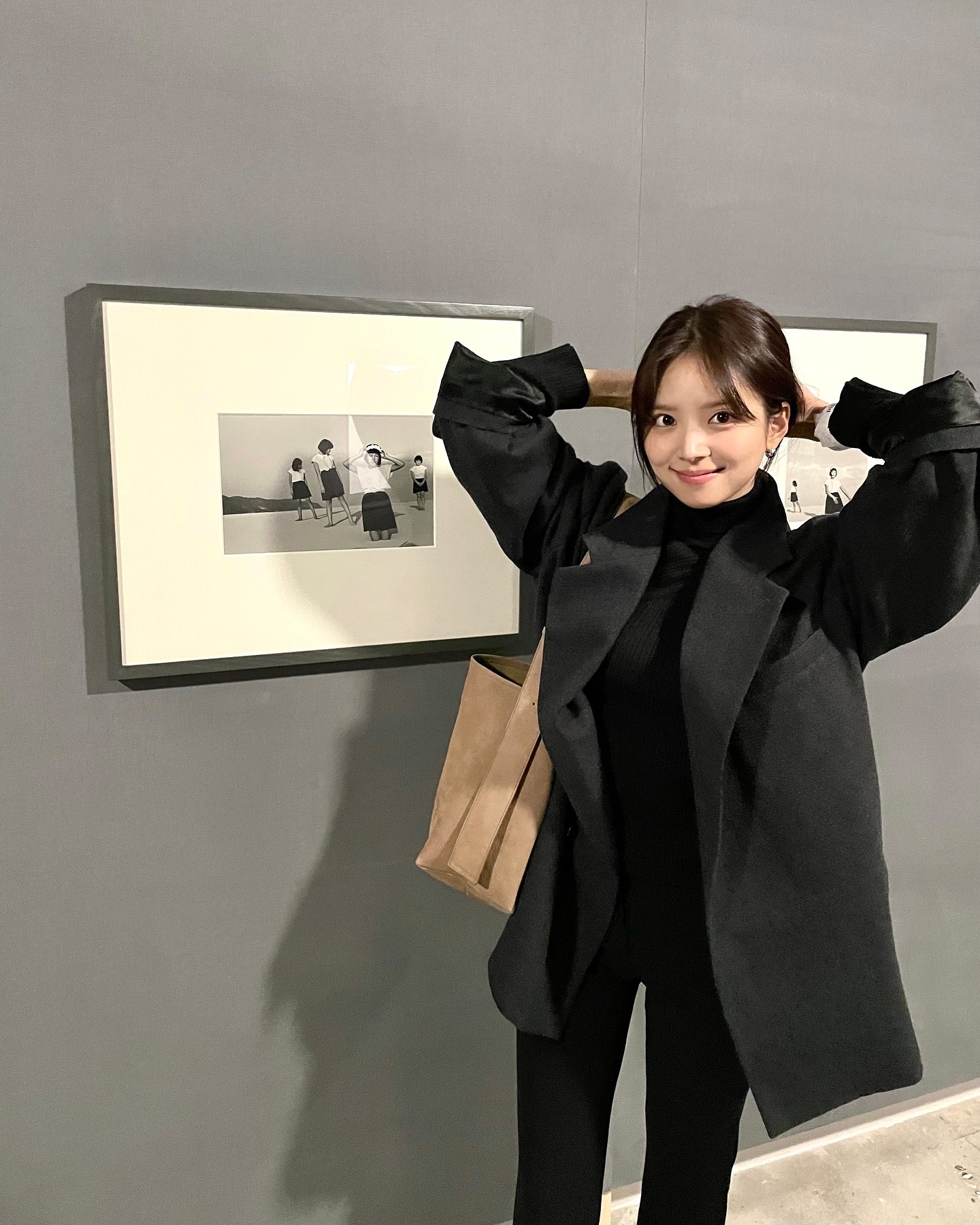 목폴라엔 깔끔한 자켓 입어주기🖤 이미지3