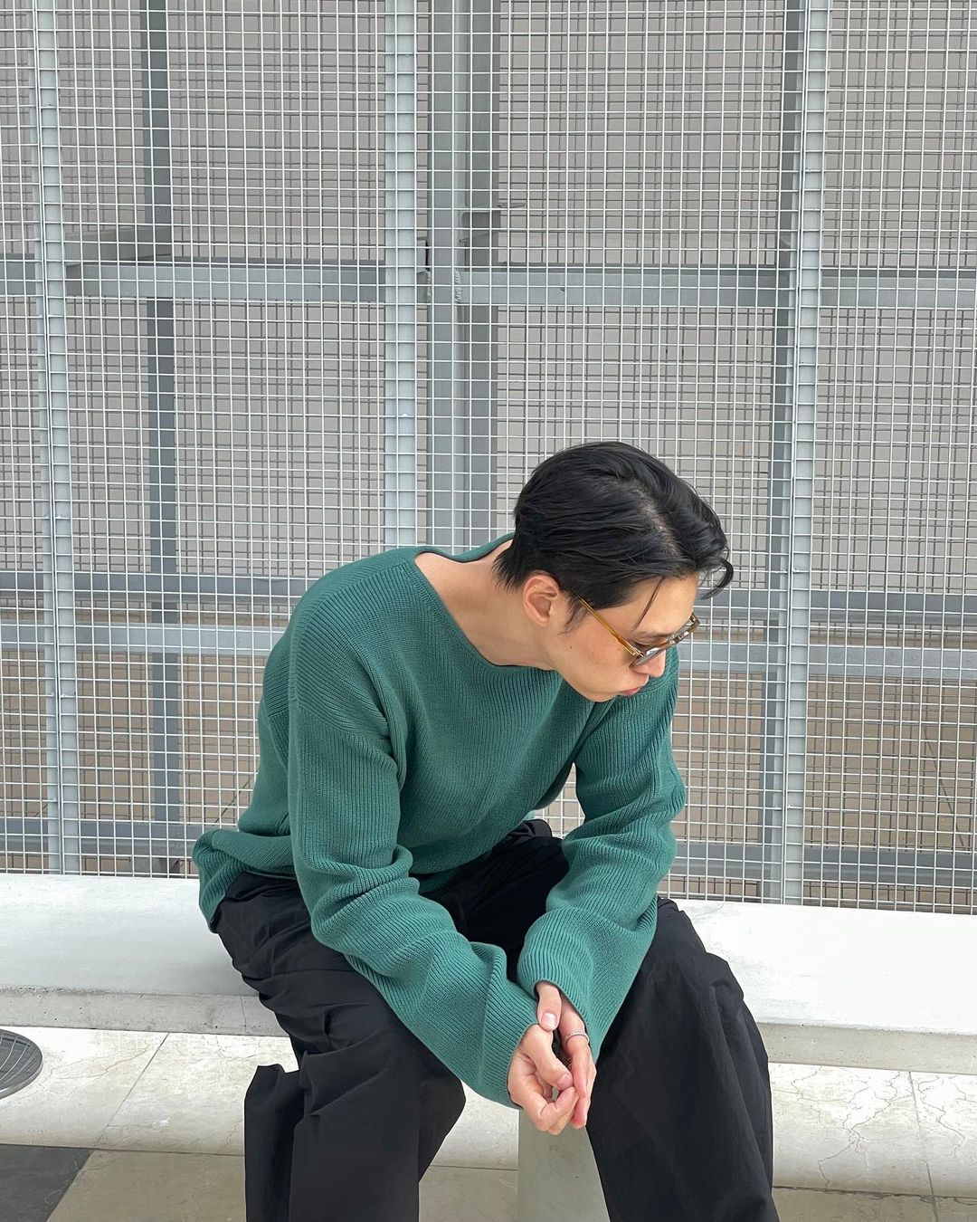 주원의 훈훈한 니트 활용법🧶 이미지10