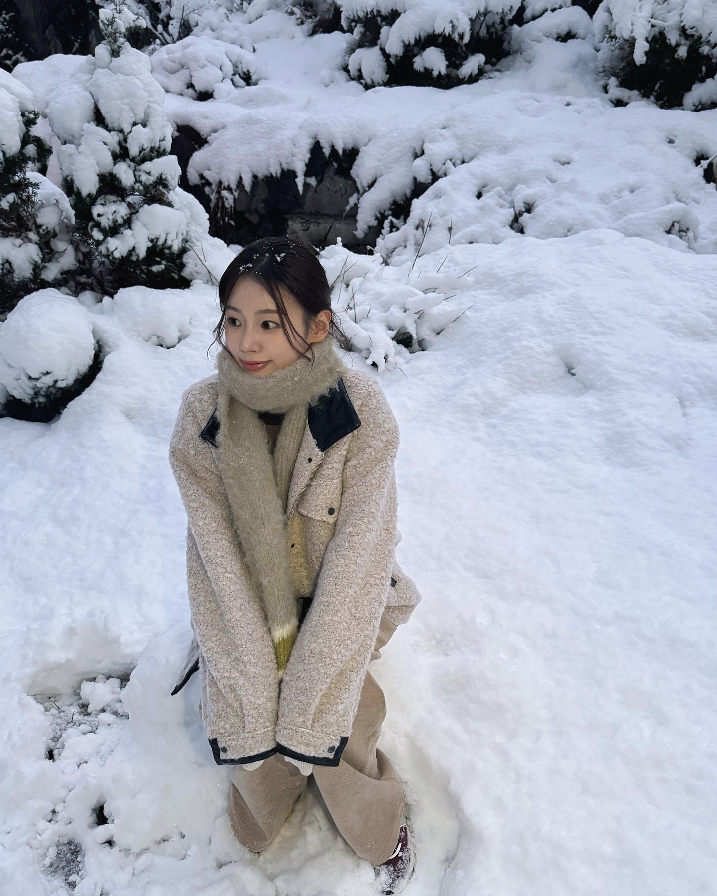 언제나 설레는❄️🤍눈 오는 날
눈 오는 날, 챌린지부터 인증샷까지❤️@같이 하자 이미지2