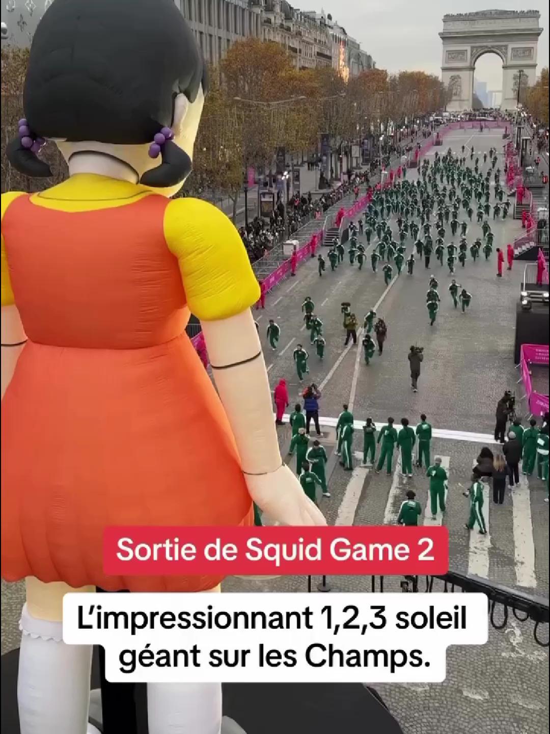 <오징어 게임> 시즌 2를 기다리는 파리지앵들의 모습🏃🏻‍♂️ 이미지