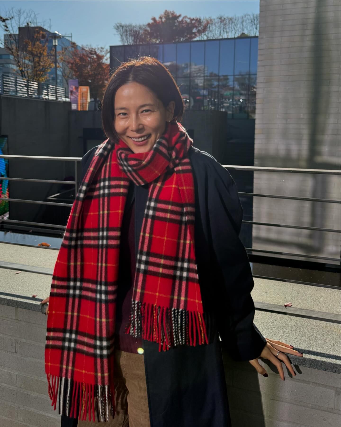 초훈녀 치트키🙍🏻‍♀️🧣단발 +목도리 이미지5