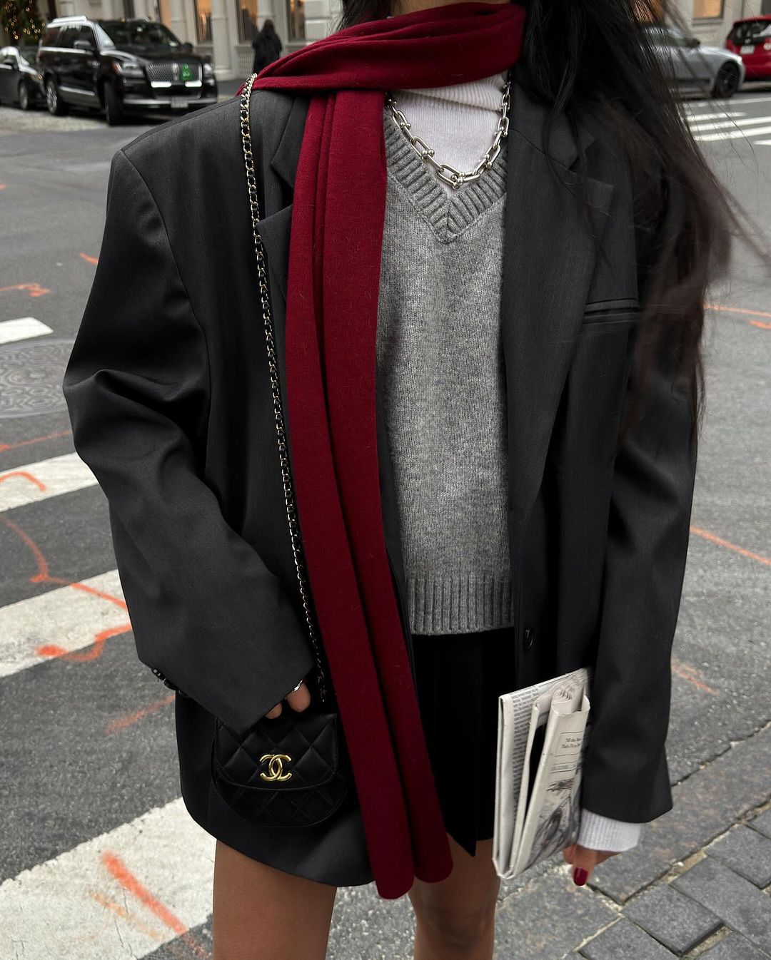난 좀 슬림한 목도리가 좋아🧣 이미지