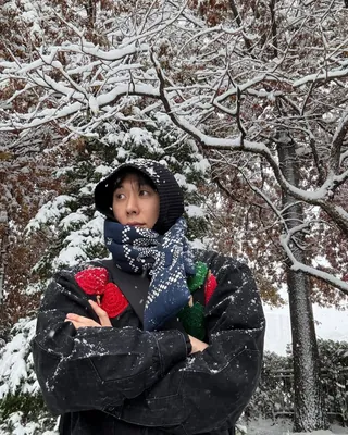 눈이랑 찍으면 순수해보임⛄️ 이미지