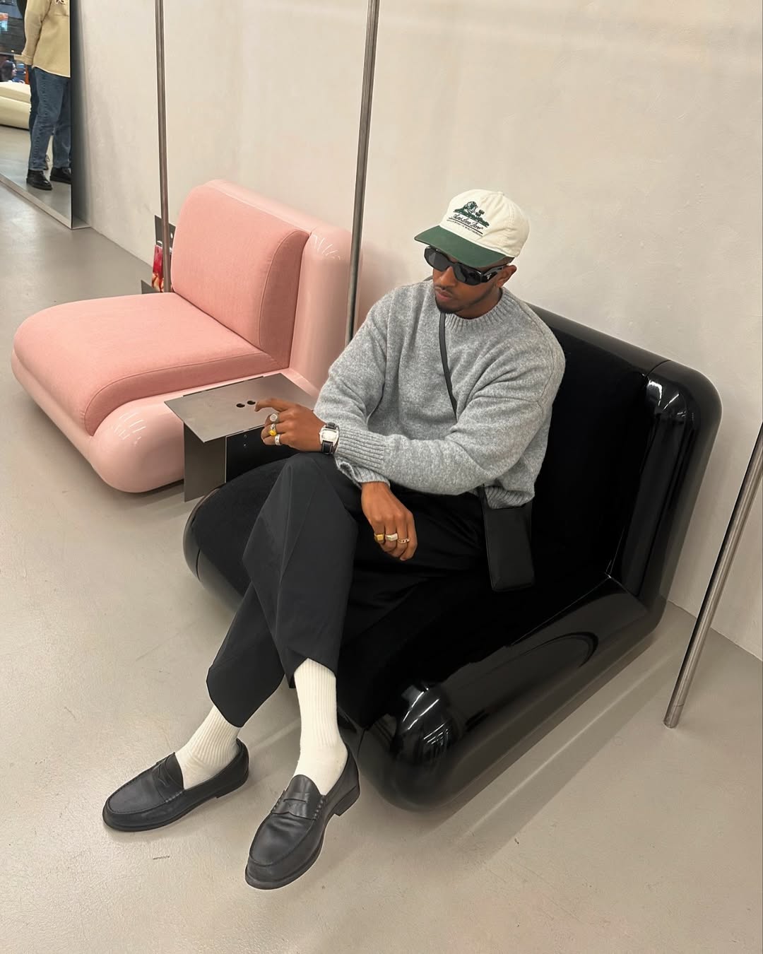 캐주얼한 맛엔 ALD 흰초🧢 이미지