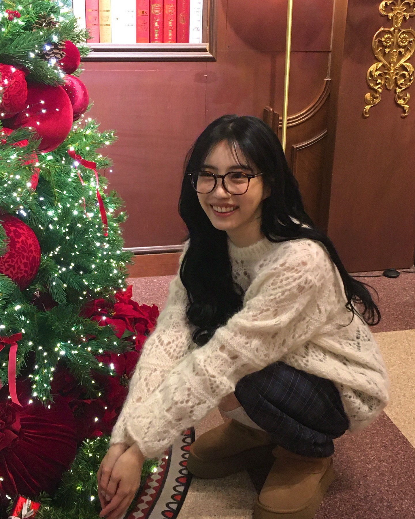 퍼스널 시즌이 겨울인 주은🤎
니트부터 체크스커트까지 참고하기 좋은 겨울룩❄️ 이미지5