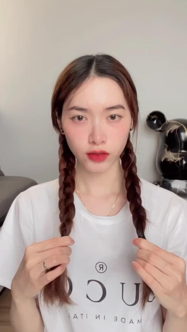 로제, 닝닝처럼 머리 땋는 법👧🏻🖤 이미지