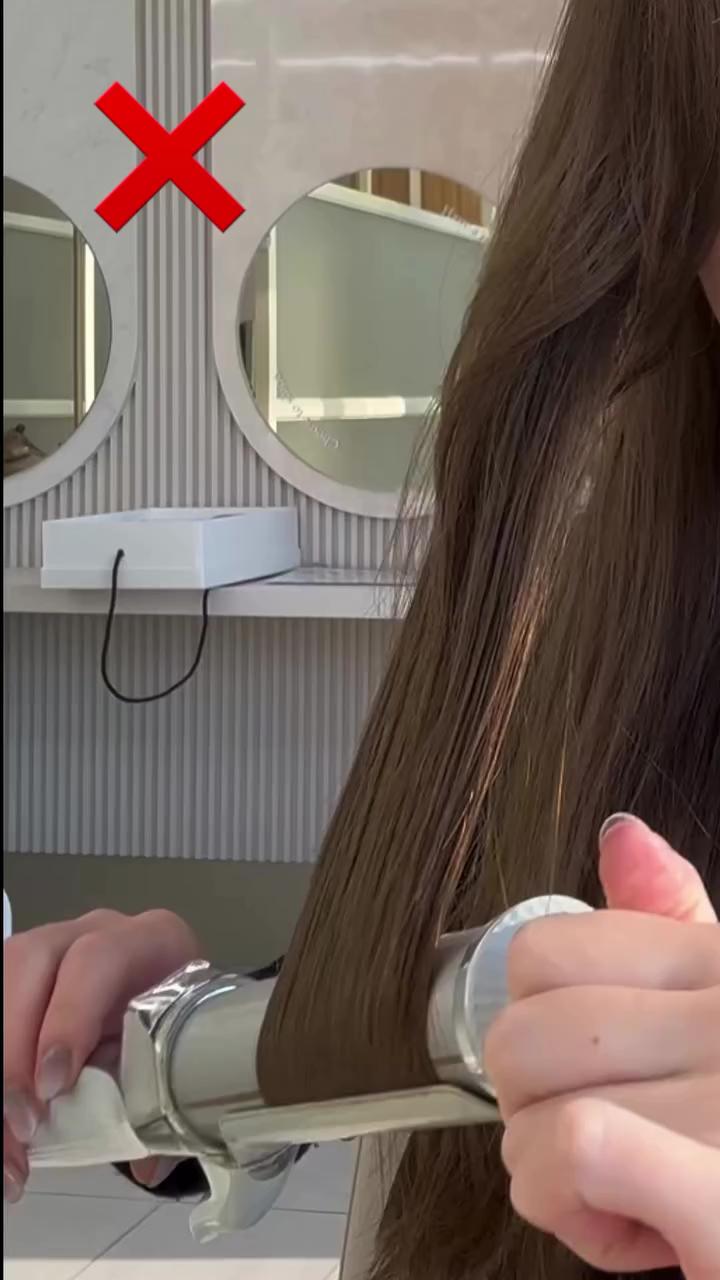 봉 고데기로 C컬은 이렇게✔️✔️ 이미지