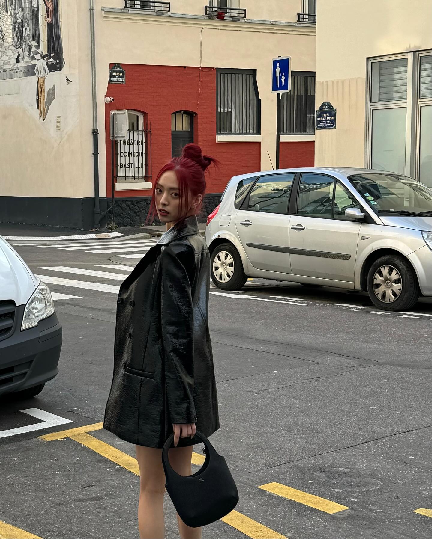 연말엔 블랙원피스+레드립💋 이미지7