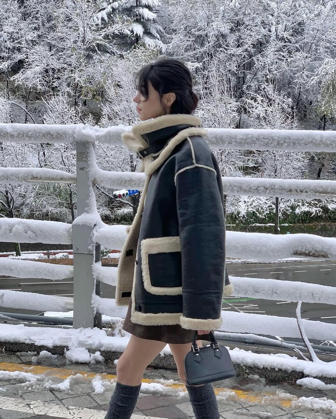 스타일리시한 시어링 재킷🐑🤍 이미지5