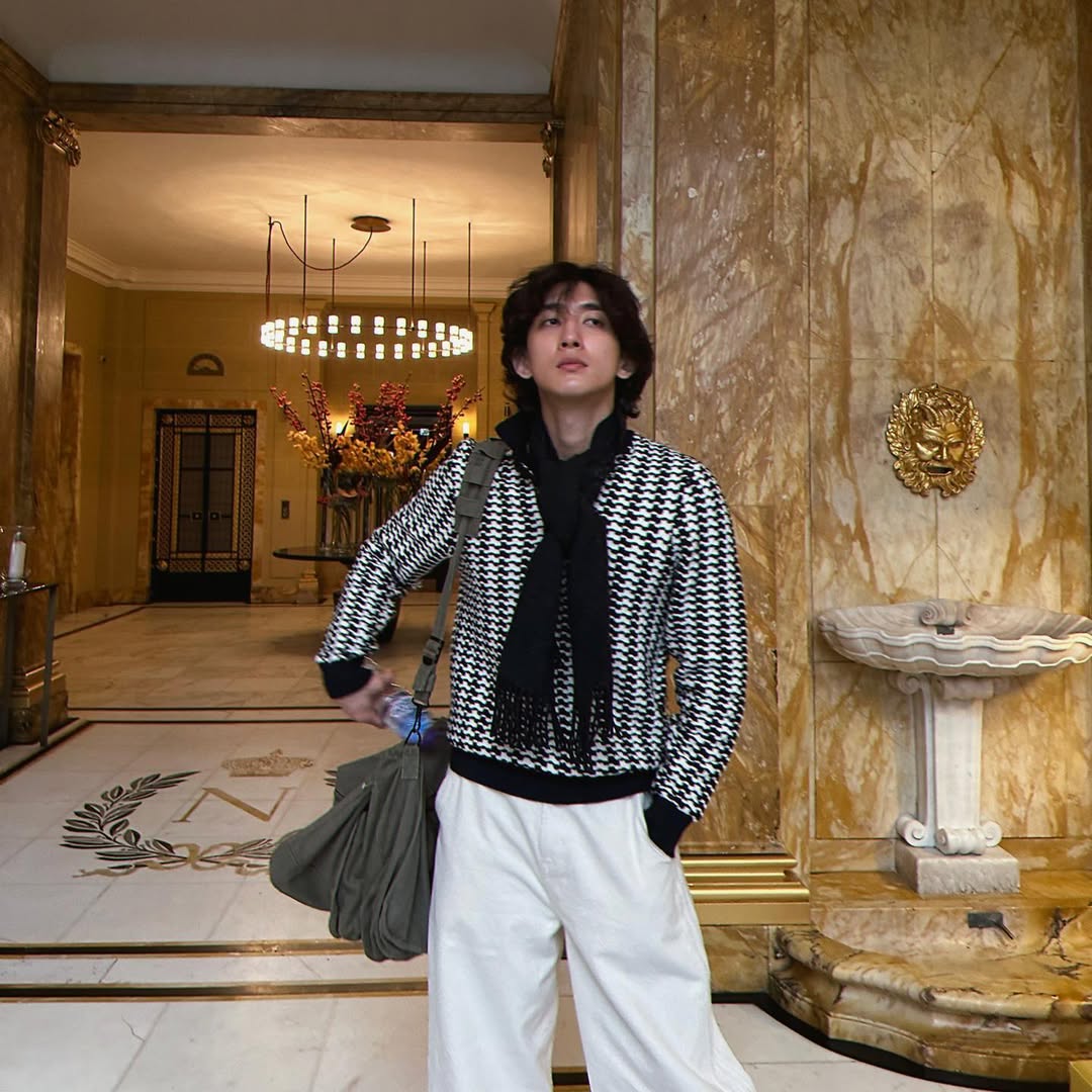 심플하게 블랙 목도리🧣 이미지