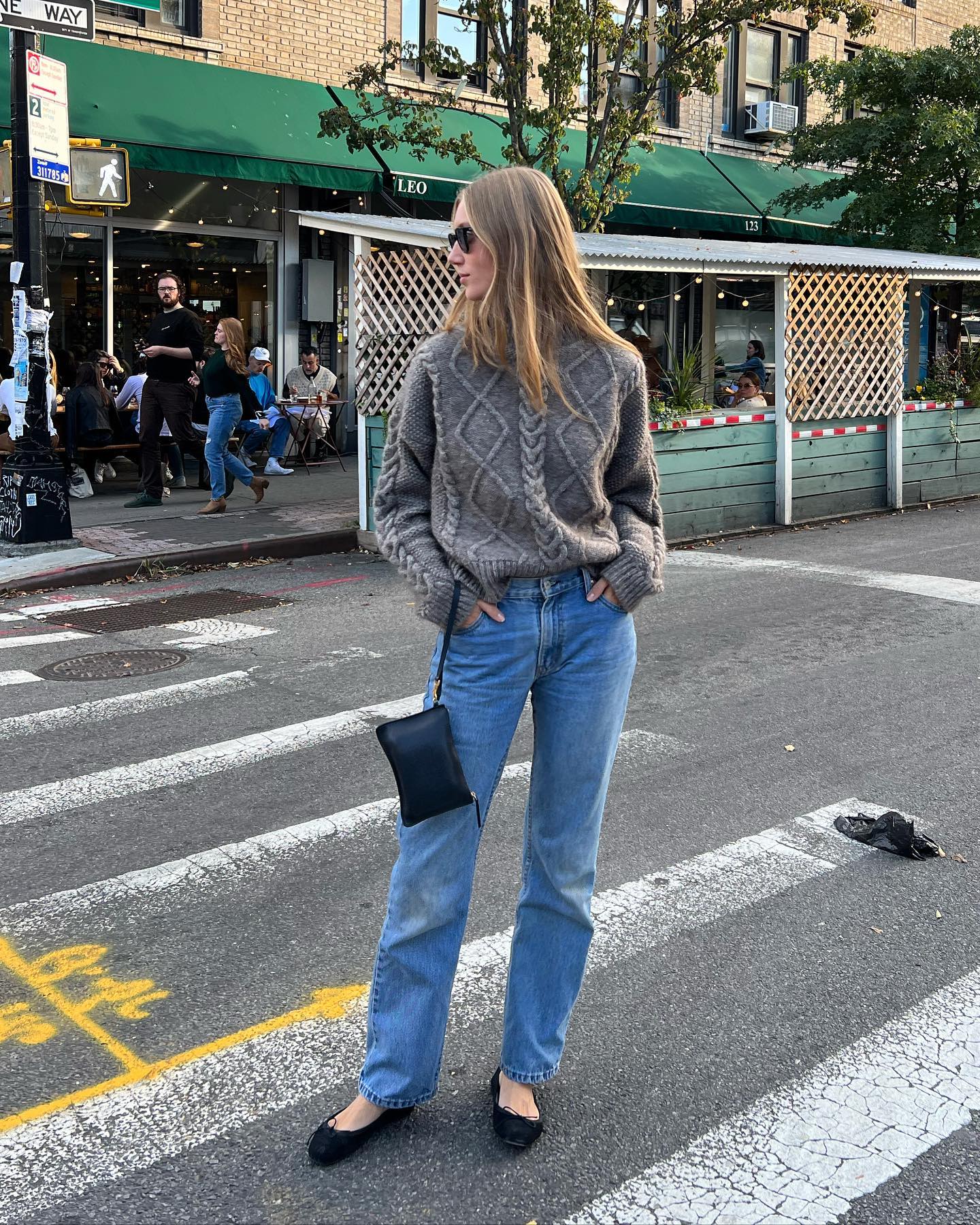 기본 중의 기본🧶👖니트+청바지 이미지5