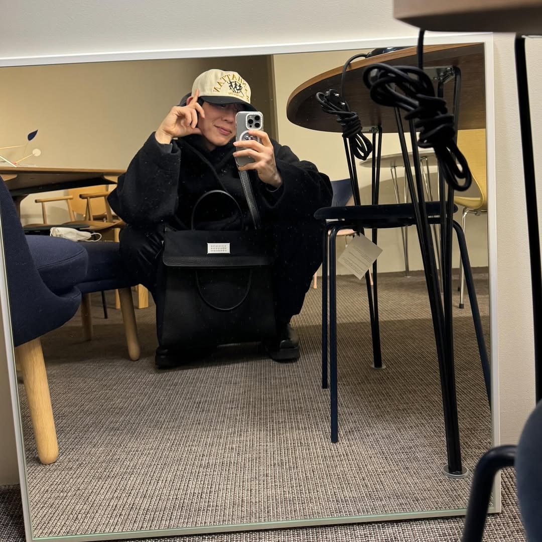 코트에 볼캡으로 포인트🧢 이미지4