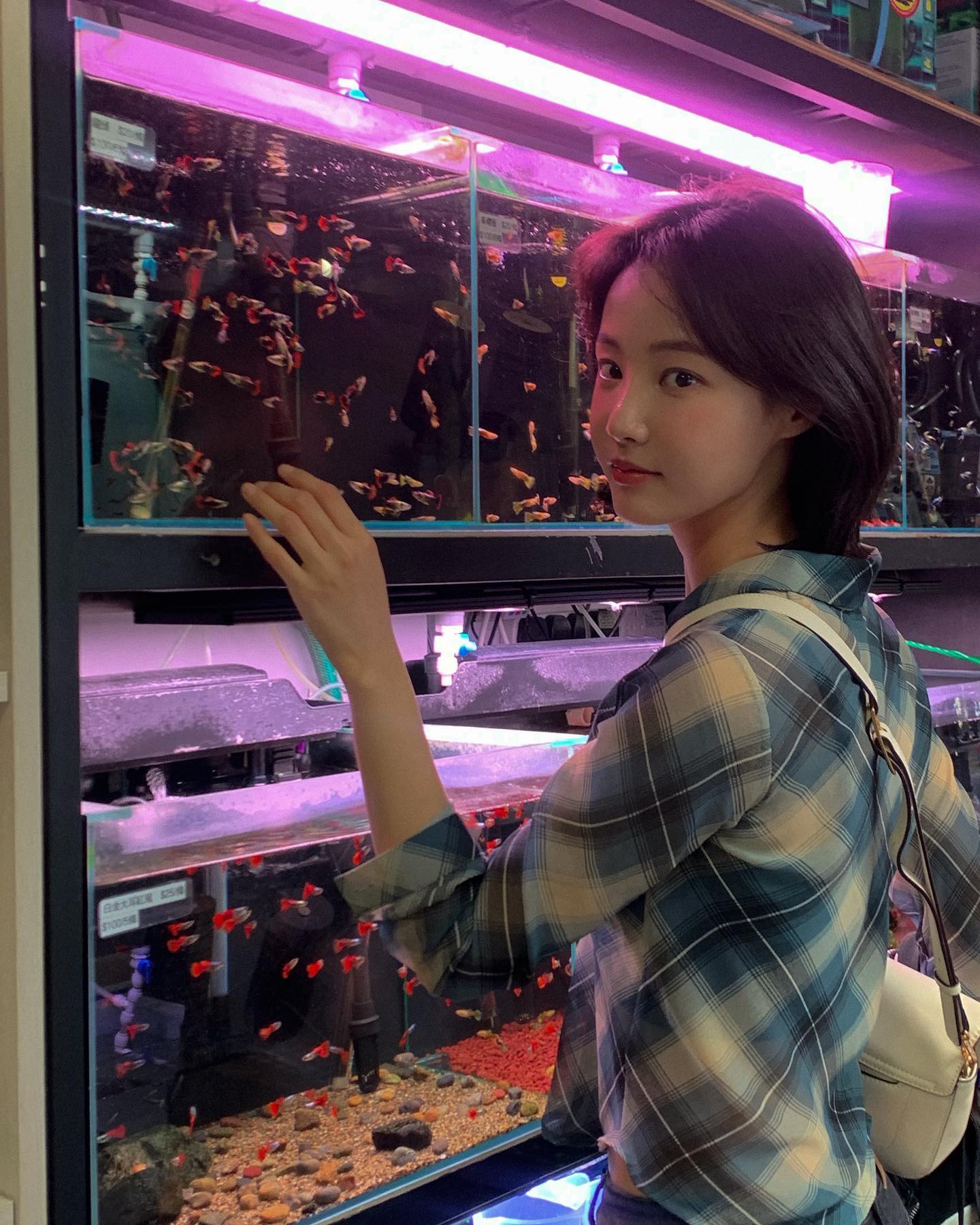 꾸안꾸룩 치트키💙👔체크 셔츠 이미지3