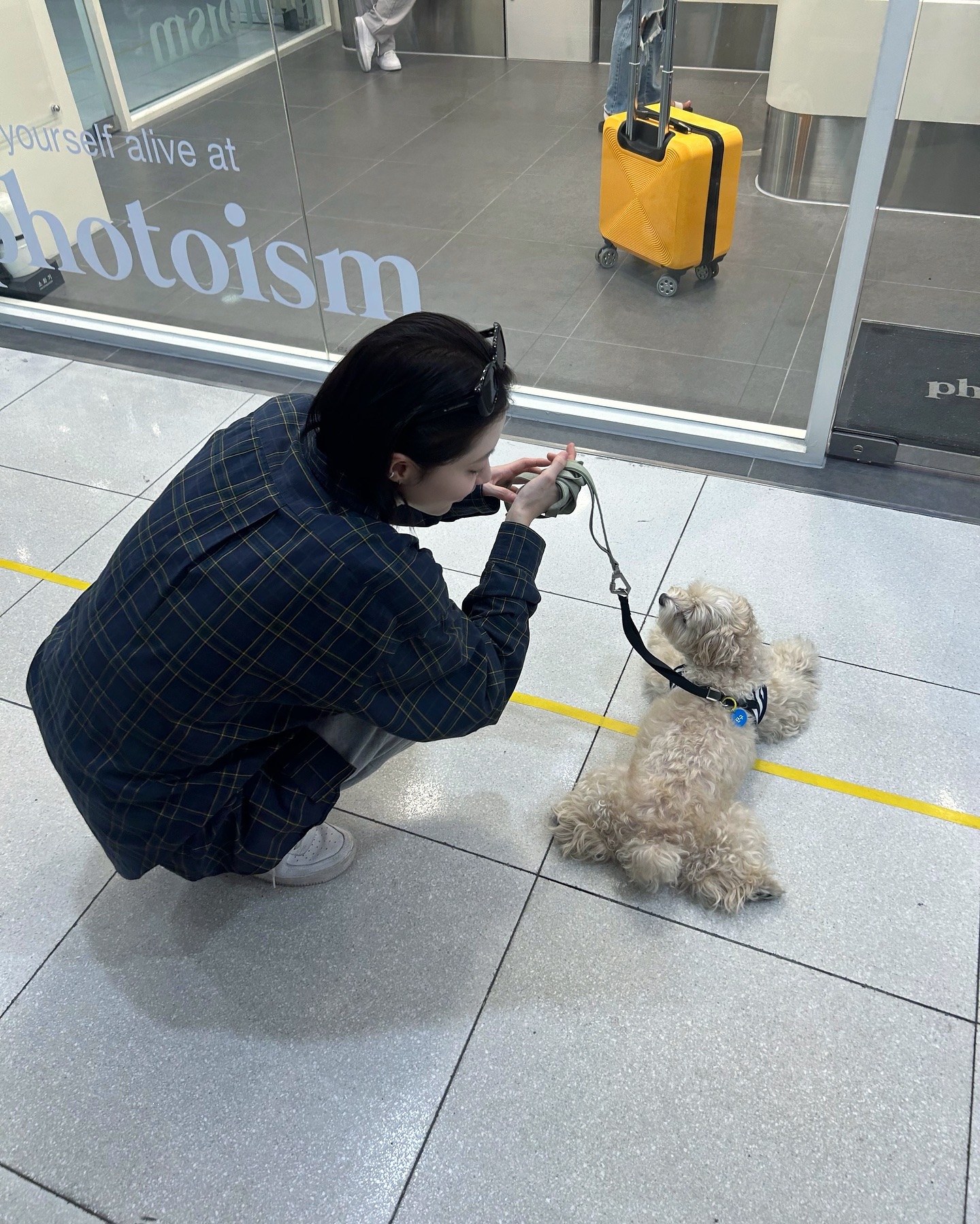 꾸안꾸룩 치트키💙👔체크 셔츠 이미지5