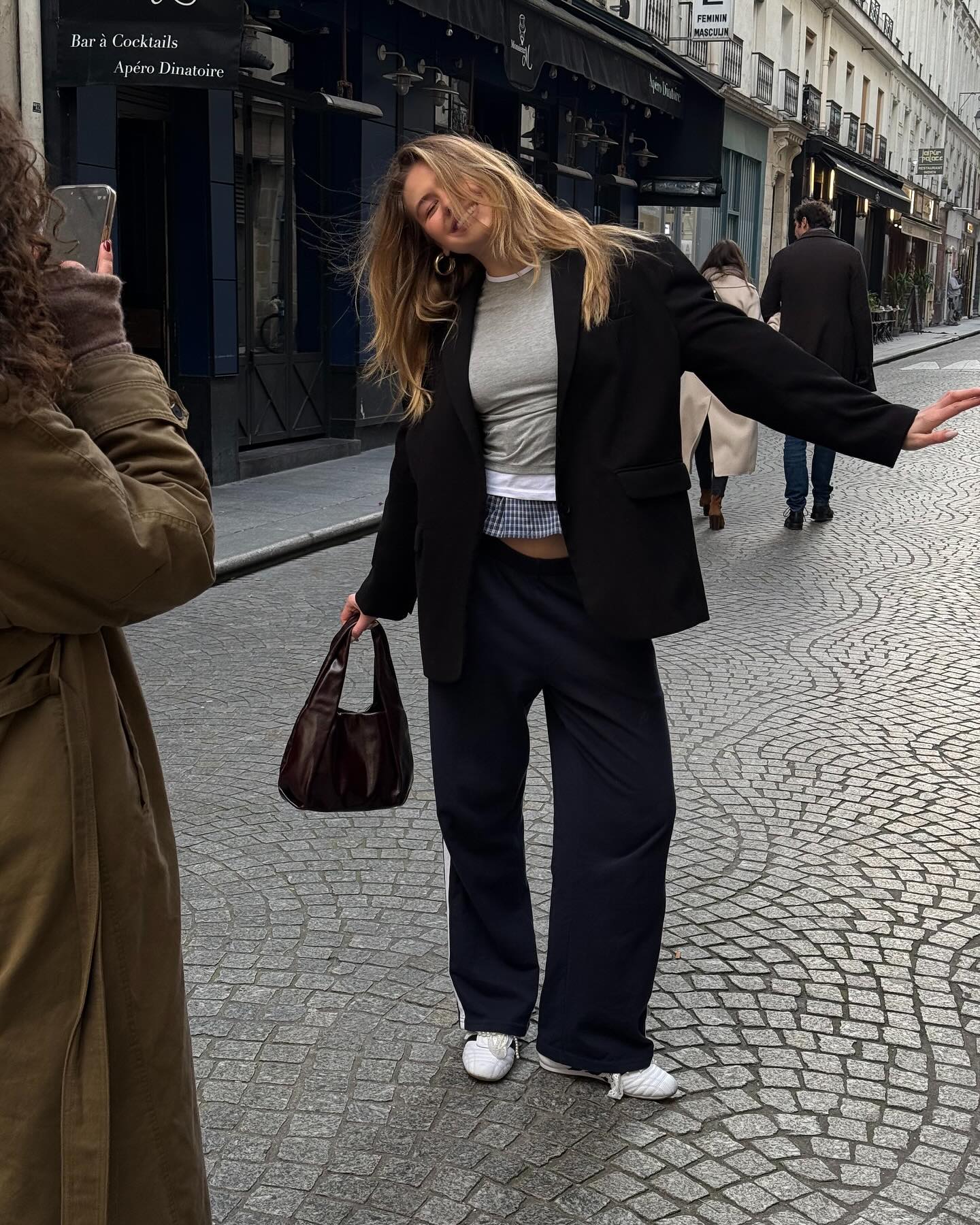 요즘 많이 보이는 체크 패턴 코디🏁 이미지3