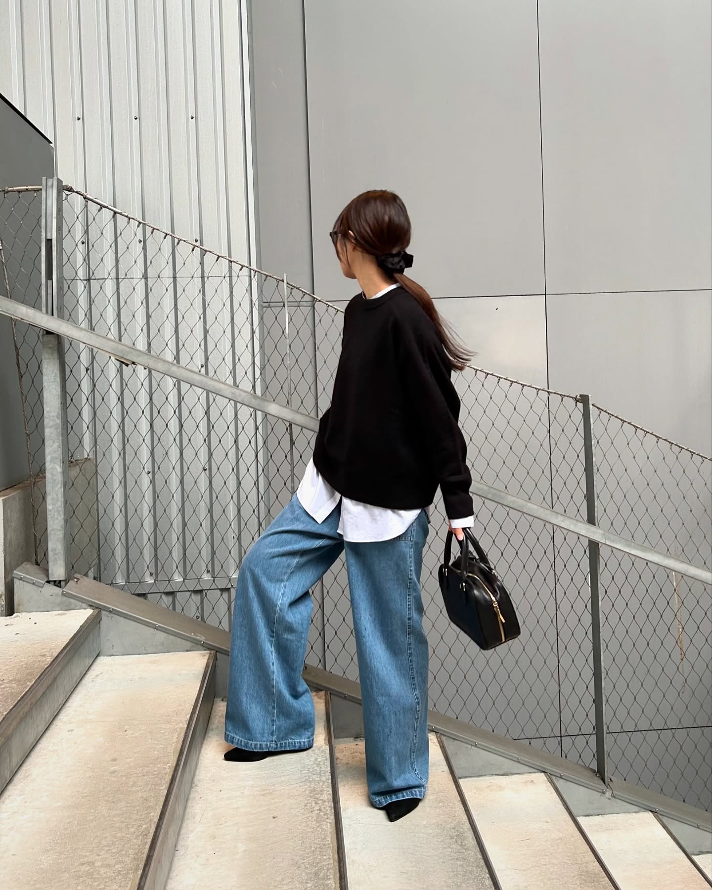 지금부터 봄까지💙👔니트에 셔츠 이미지8