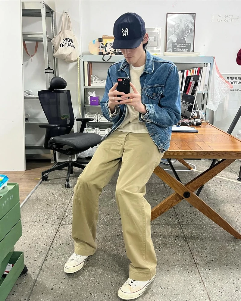 데님 자켓으로 봄 준비완료🦾 이미지3
