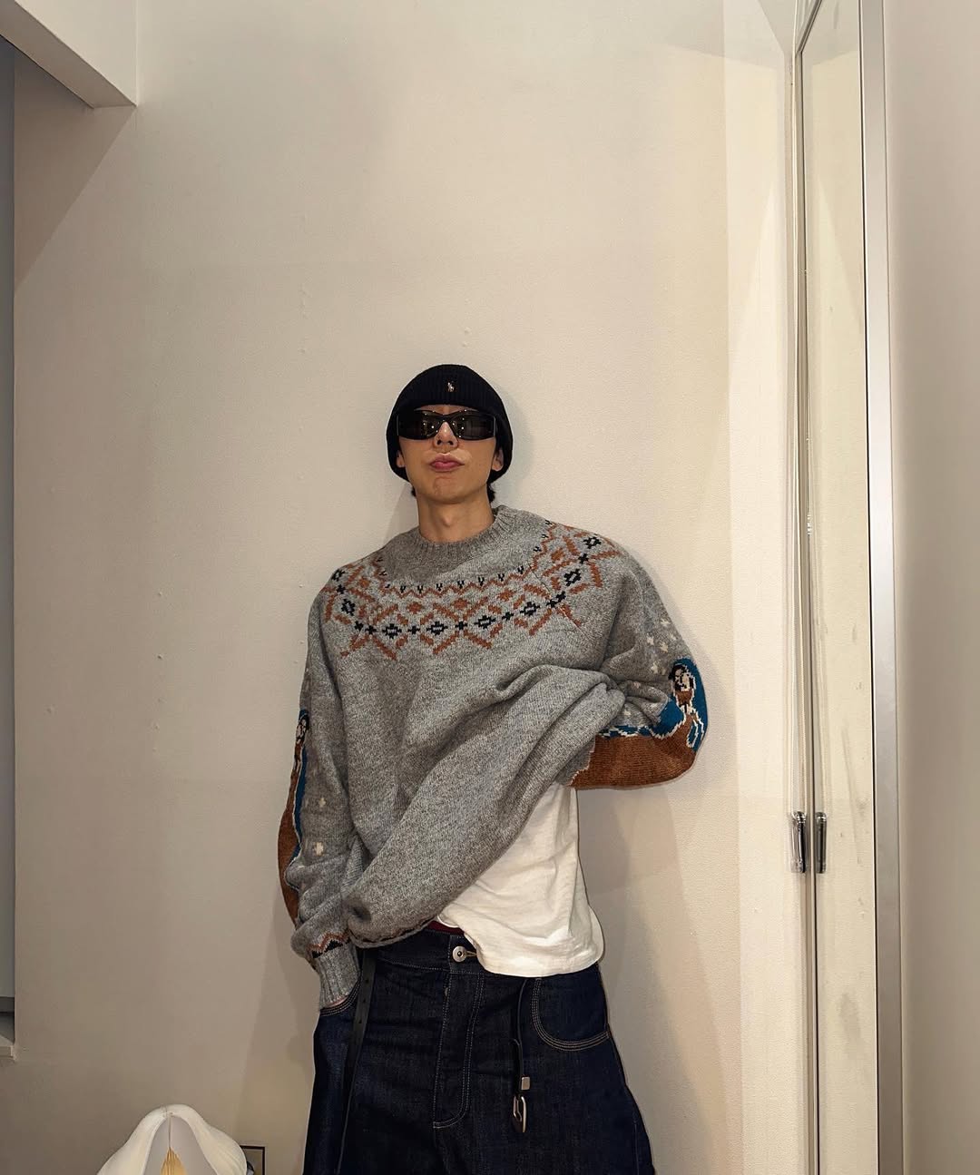 겨울냄새 나는 패턴니트⛄️🧶 이미지