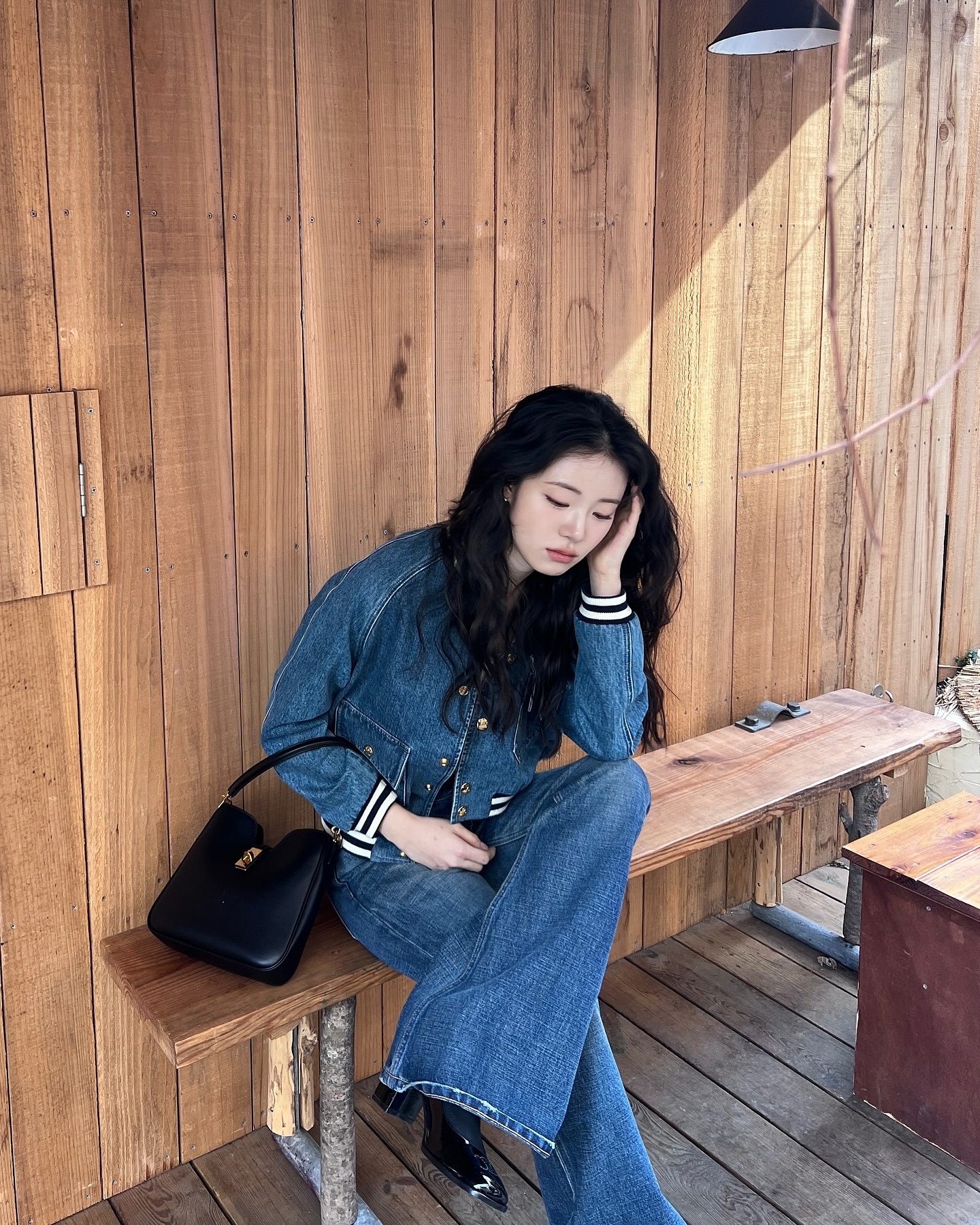 호불호 없는💙👖청청 코디 이미지2