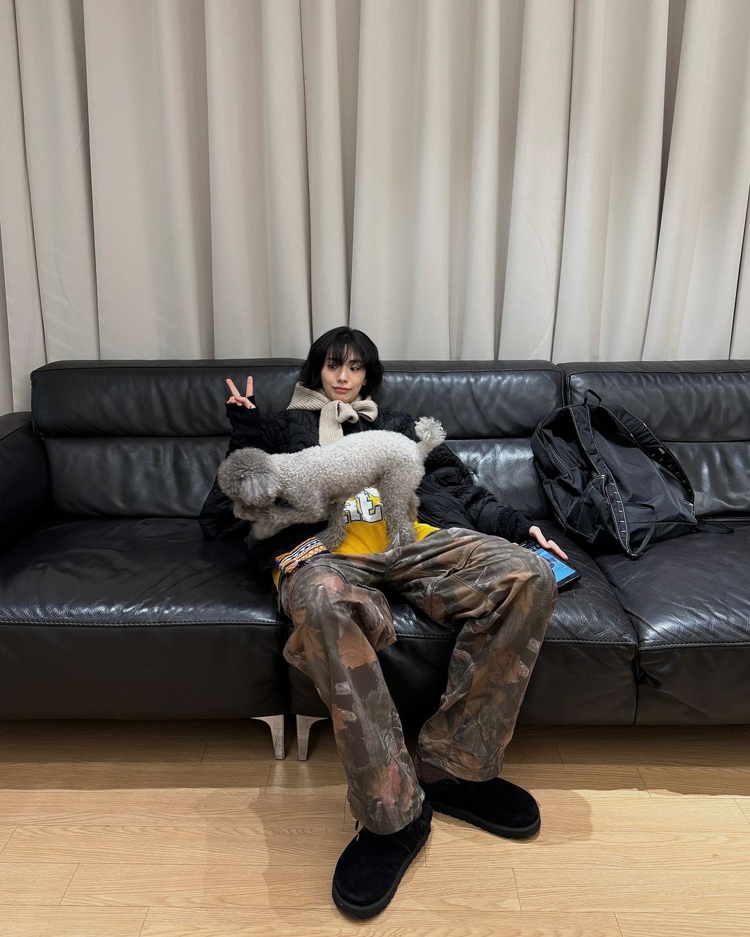 내가 제일 잘나가~🎵
흥부자 끼쟁이들의 애착템! 밀리터리 팬츠💚 이미지6