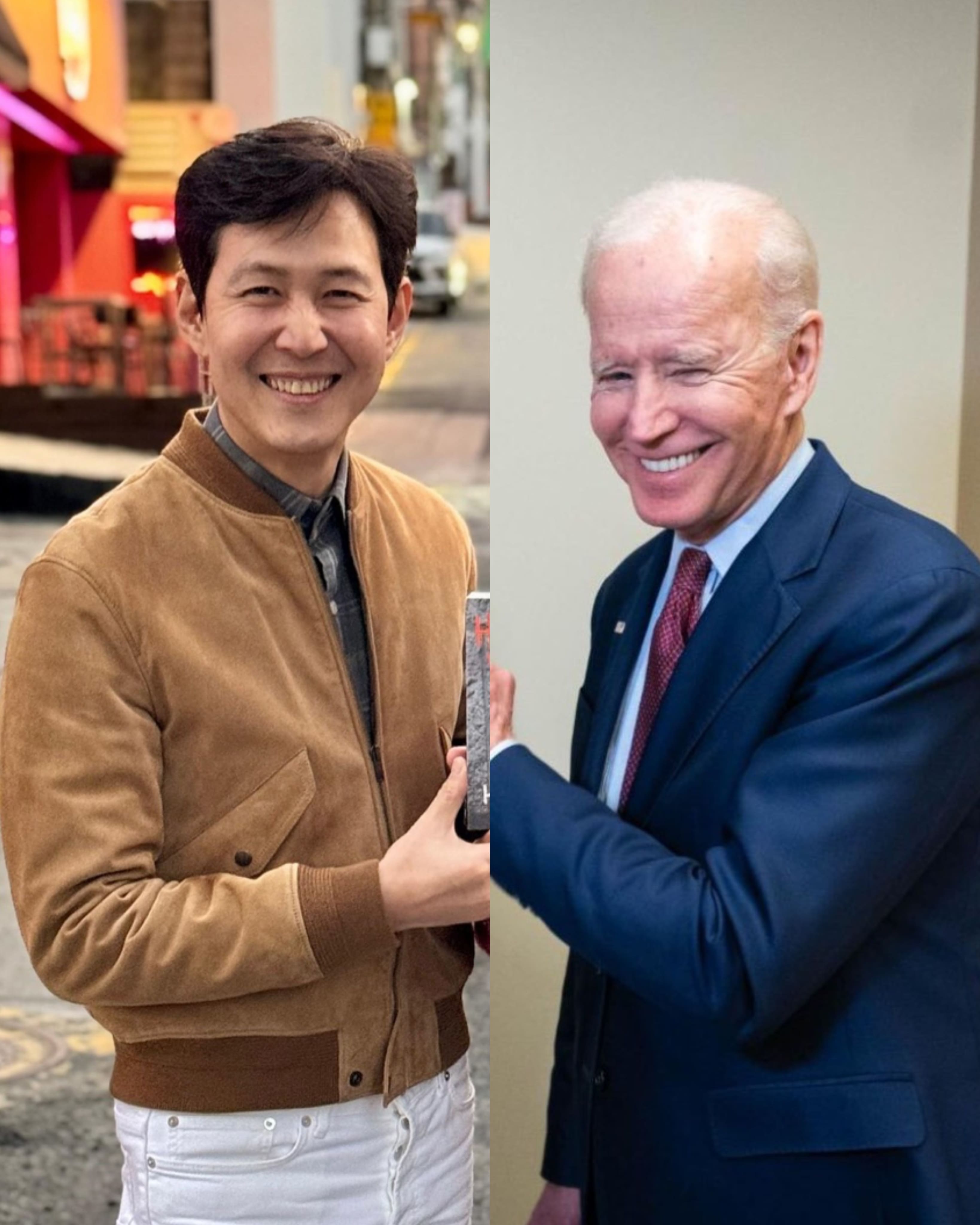 바이든, 이정재와 한솥밥 먹는다?😳

조 바이든 미국 전 대통령이 할리우드 대형 연예 기획사 CAA와 계약을 맺었습니다. 1975년 설립된 CAA는 미국 최대 규모 엔터테인먼트 및 스포츠 에이전시로, 보통 유명 영화배우나 A급 연예인과 계약을 맺는 곳인데요.

배우 메릴 스트립, 브래드 피트, 스티븐 스필버그 감독과 메이저리그 야구선수 오타니 쇼헤이, 데이비드 베컴 등이 소속돼 있습니다. 국내 제작자로는 봉준호 감독, 황동혁 감독 등이 있고 배우 이정재, 윤여정, 강동원 등의 계약 체결 소식이 알려진 바 있습니다.

앞서 버락 오바마 전 미국 대통령 부부, 힐러리 클린턴 전 국방부 장관 등도 CAA와 계약을 한 바 있는 만큼, 정치인이나 사회운동단체와 협력하는 경우도 드물지 않다고 합니다. 이미지