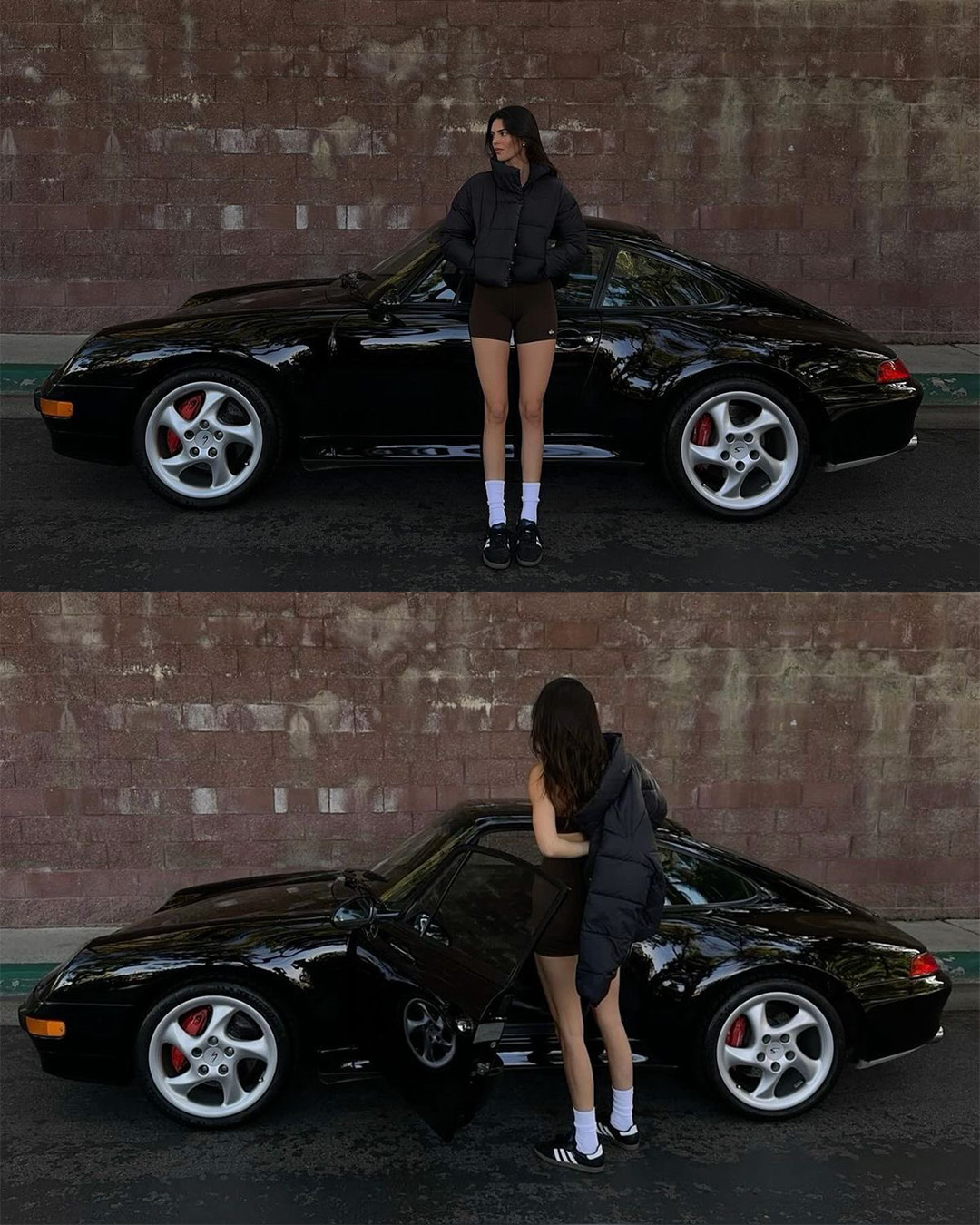 켄달 제너의 NEW CAR✨

켄달 제너가 LA에서 본 적 없는 자동차와 함께 등장했습니다. 아다놀라 착장을 하고 필라테스에 가는 모습이 포착되었는데요. 켄달이 새로 구입한 자동차는 포르쉐 911 터보 모델로 추정됩니다.

켄달 제너는 유명한 자동차 마니아로 알려져 있으며, 소유한 자동차만 16대 이상이라고 합니다. 35억 원을 호가하는 부가티를 비롯해 포르쉐 993, 메르세데스-벤츠 G500 카브리올레, 그리고 구하기 어려운 빈티지 차량들까지 보유하고 있죠.

슬라이드를 넘겨 켄달 제너의 놀라운 자동차 컬렉션을 감상해 보세요! 🚗✨ 이미지6