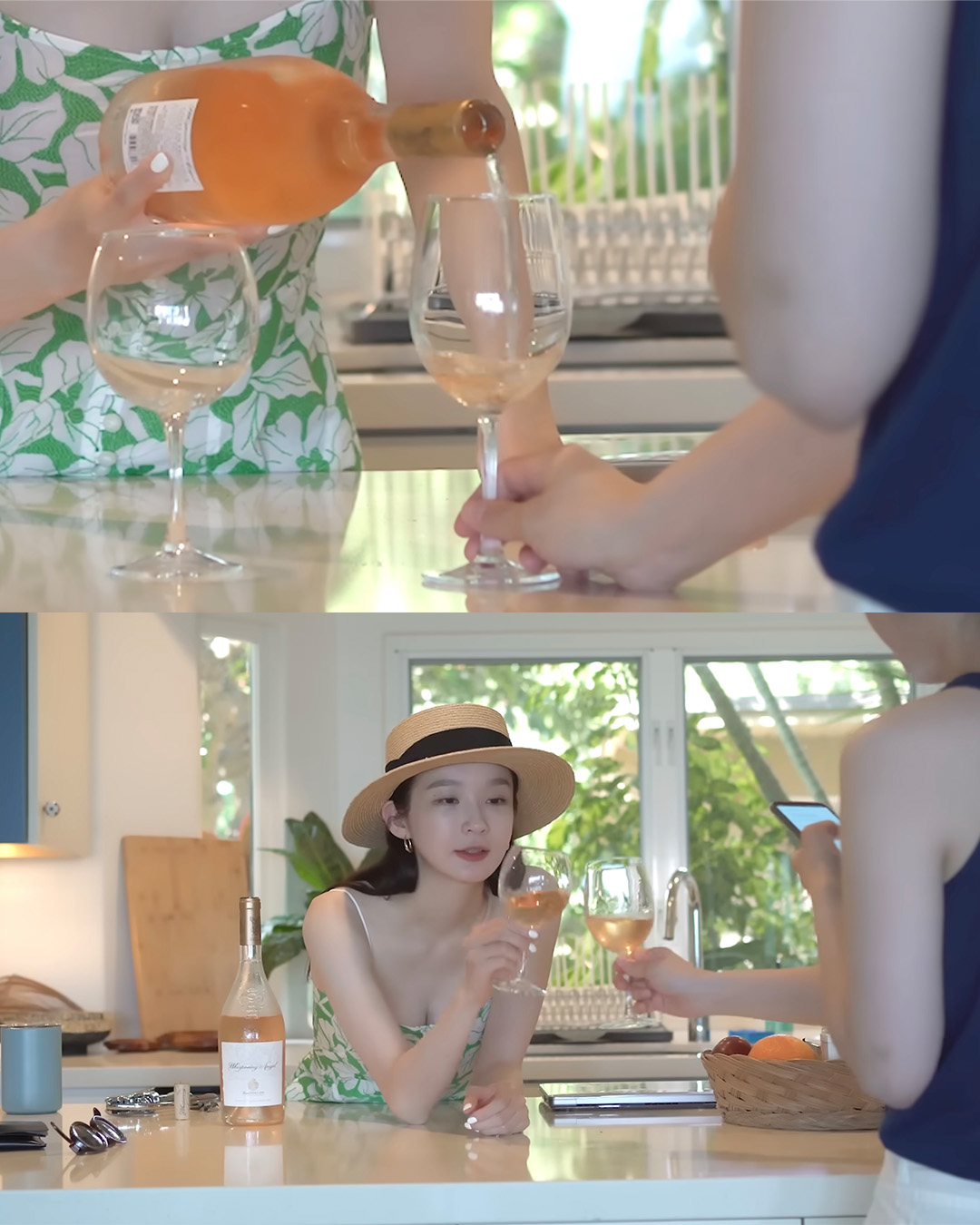 강민경 픽으로 분위기 내보자🍷💕

발렌타인데이에 분위기를 내고 싶다면 맛잘알로 유명한 강민경이 선택한 와인과 샴페인을 참고해보세요! 그녀가 엄정화, 송혜교와 송혜교의 집에서 즐긴 것들을 가져왔습니다. 맛있는 것들로만 골라 먹었다고 하는데요!

첫번째, 루이나 블랑 드 블랑입니다. 이 샴페인은 샤르도네 100%로 만들어져 상큼한 시트러스 향과 크리미한 텍스처가 돋보입니다. 가격도 약 10만 원대로, 비교적 부담 없이 즐길 수 있는 샴페인이죠. 반면 돔 페리뇽 빈티지 2013은 한층 더 고급스러운 선택입니다. 깊고 복합적인 풍미를 지닌 이 샴페인은 약 30~40만 원대 가격으로 특별한 날을 더욱 특별하게 만들어줍니다.

여기에 KRUG 2000도 있는데요. 크루그는 최상급 샴페인 브랜드로 유명하죠. 이 빈티지는 약 70만 원 이상의 가격대를 자랑하며, 견과류와 감귤류의 깊은 풍미가 오랜 여운을 남깁니다. 샴페인 외에도 도멘 베뜰르모, 뫼르소 레 티에 2020 같은 부르고뉴 화이트 와인도 함께했는데요. 이 와인은 고소한 버터 향과 부드러운 바닐라 풍미가 매력적인데, 가격은 15-20만 원대입니다. 크림소스 요리나 해산물과도 잘 어울리는 화이트 와인이죠.

가격대가 부담스러우시다고요? 착한 가격의 와인도 준비했습니다. 강민경은 하와이 여행 중에도 지인들과 로제 와인을 즐겼는데, 그때 선택한 와인이 바로 샤또 데스클랑, 위스퍼링 엔젤입니다. 가격대도 3-4만 원대로 접근성이 좋은 편이죠. 복숭아와 베리류의 상큼한 향이 가득하고, 부담 없이 가볍게 즐길 수 있어 인기 있는 로제 와인입니다.

강민경이 선택한 와인들은 가격대가 3만 원부터 70만 원대까지 다양하지만, 공통점이 있다면 모두 맛과 품질이 뛰어나다는 점입니다. 발렌타인데이처럼 특별한 날에는 이렇게 분위기를 살려줄 와인을 선택해보는 것도 좋겠죠. 좋아하는 사람과 함께하는 한 잔의 와인은 그날을 더욱 로맨틱하게 만들어줄 테니까요🤎 이미지7