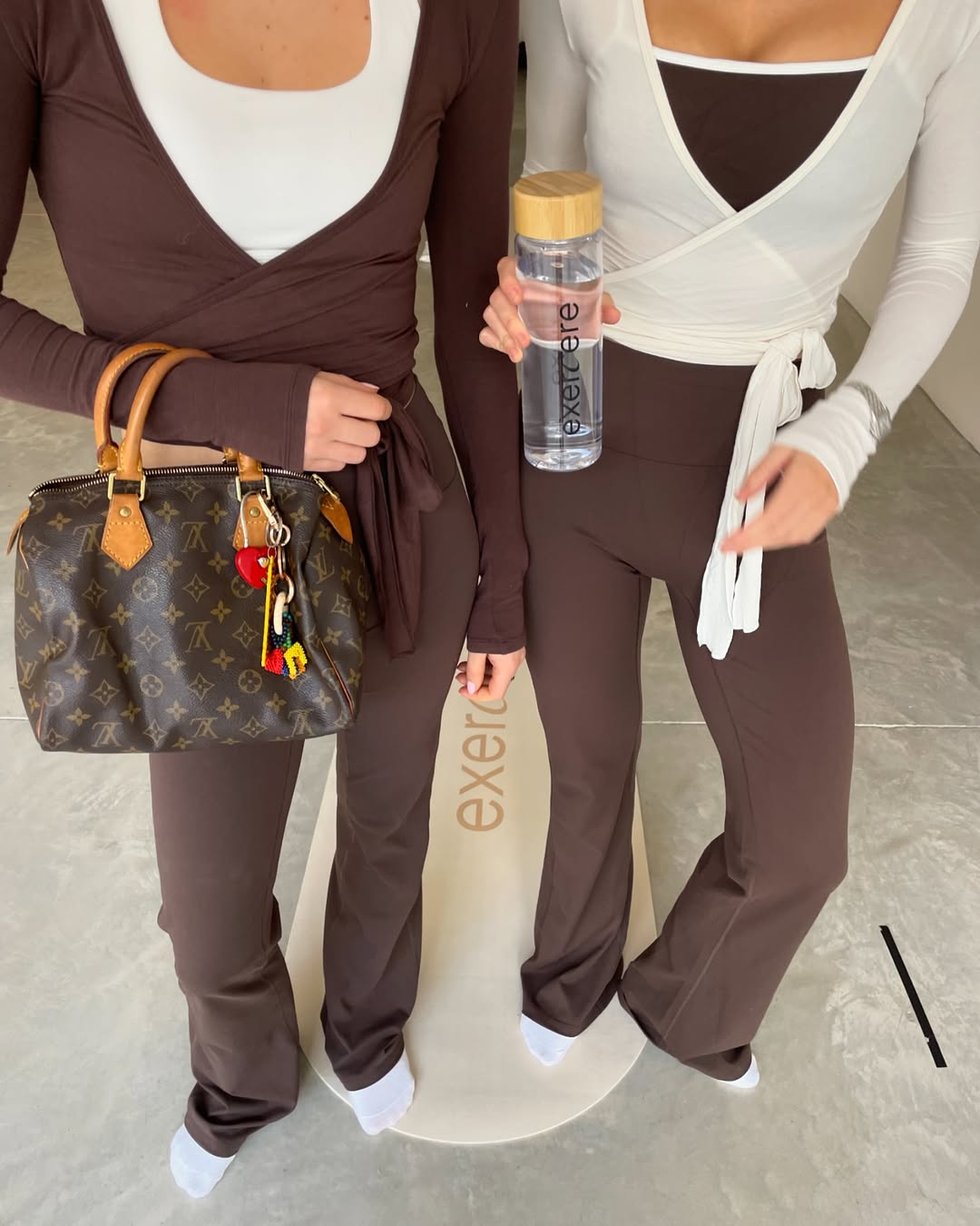 레이어드 요가 웨어로 사랑스럽게🩷🤎 이미지2