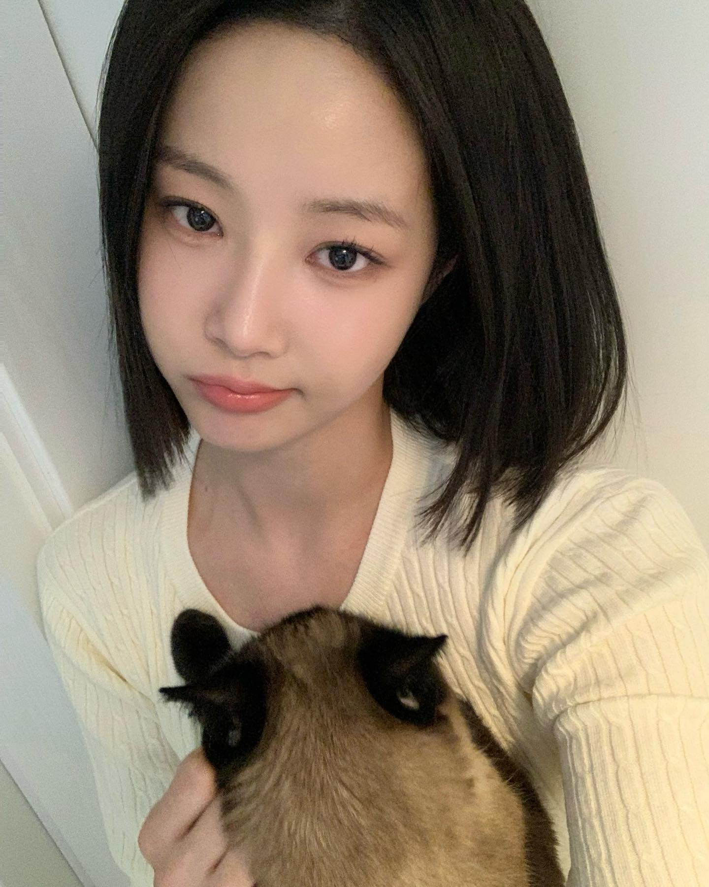 분위기 바로 장착✨앞없 단발
앞머리 없는 단발 스타일로 고급스러움 더하기🤍 이미지