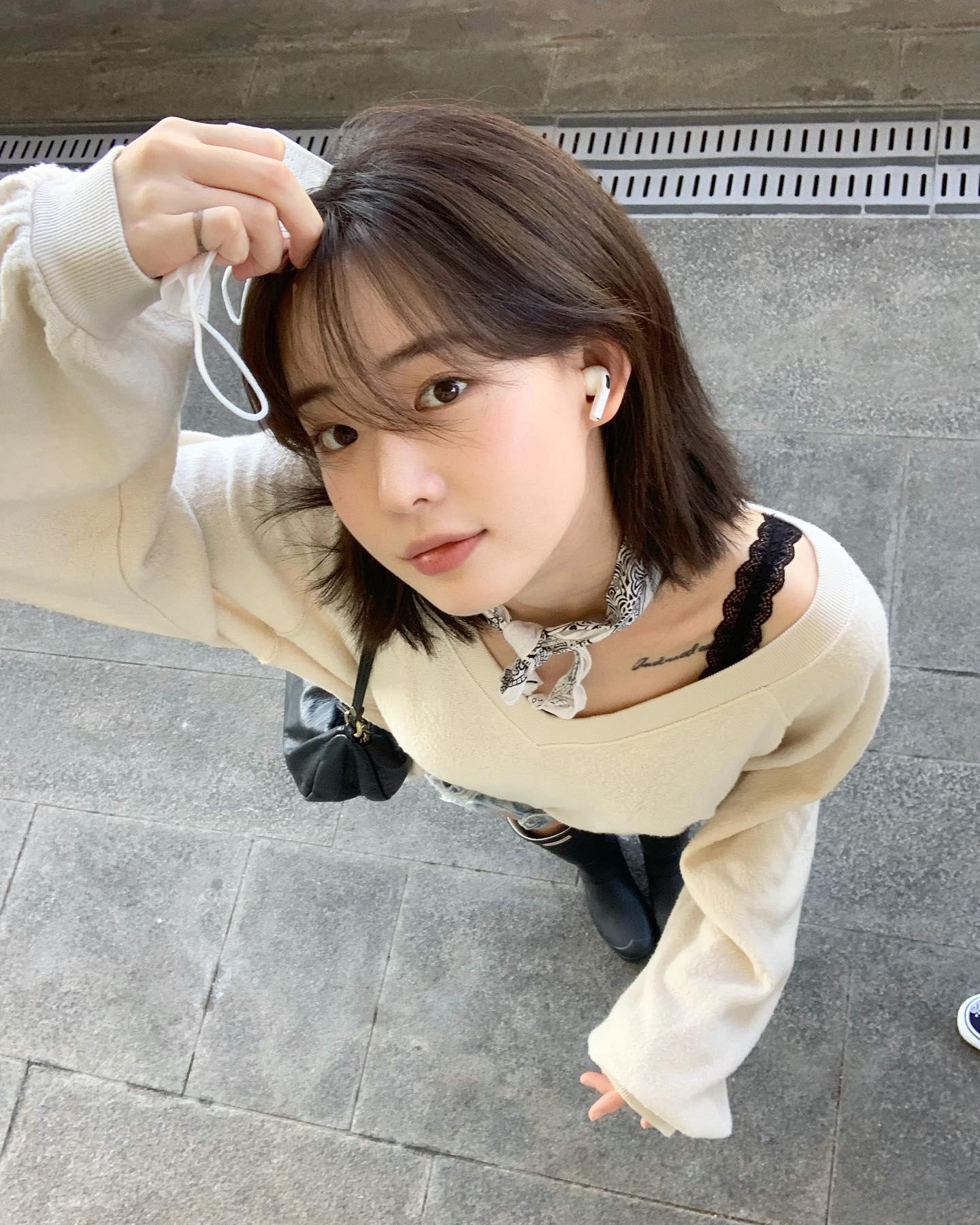여리여리 청순한 아이보리 니트🧶🤍 이미지
