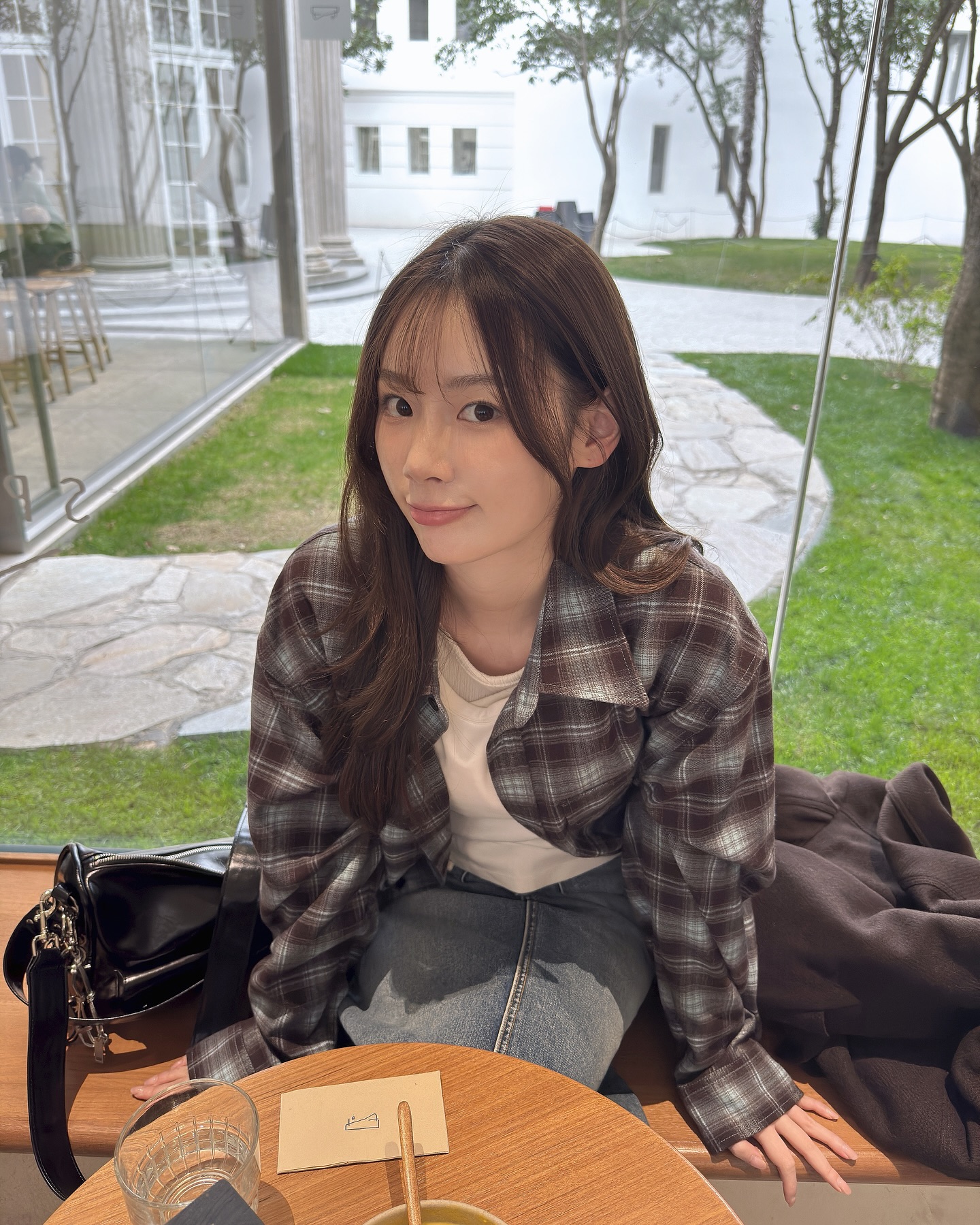 포인트로 제격🏁체크 패턴
꾸안꾸룩에 체크 포인트 얹기✔️ 이미지