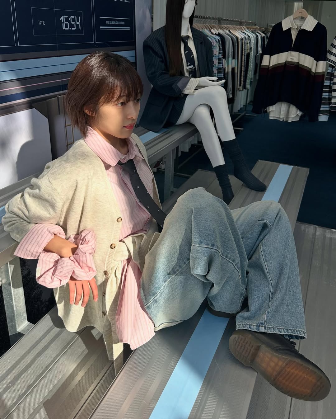 개구쟁이 떠올리게 하는 일상룩

보이프렌드 룩에 숨겨진 장인 김보라! 주로 낙낙한 후디나 아우터를 청바지에 매치하는 코디를 즐기는데요. 캐주얼하면서도 스타일리시한 느낌을 참 잘 살리네요☺️ 이미지