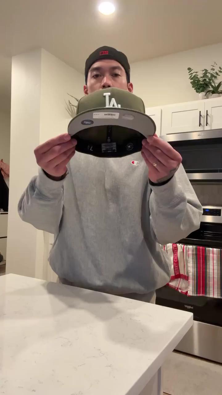 일자챙 살짝 커브내기 꿀팁🧢 이미지