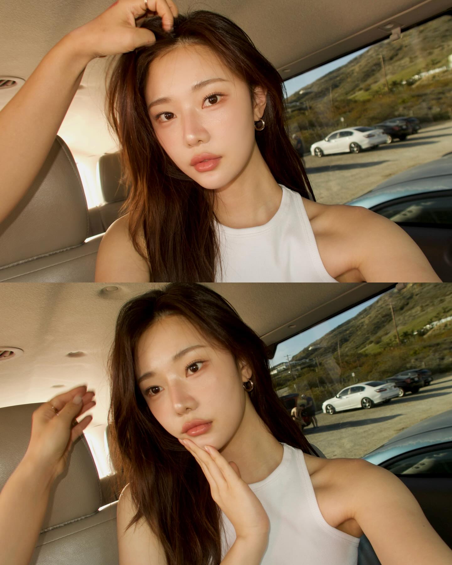 크기별로 다른 무드✨링귀걸이 이미지