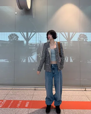 트위드 자켓은 바지와 함께👖✌🏻
하객룩으로도 활용 가능한 휘뚤마뚤템 @트위드자켓 이미지